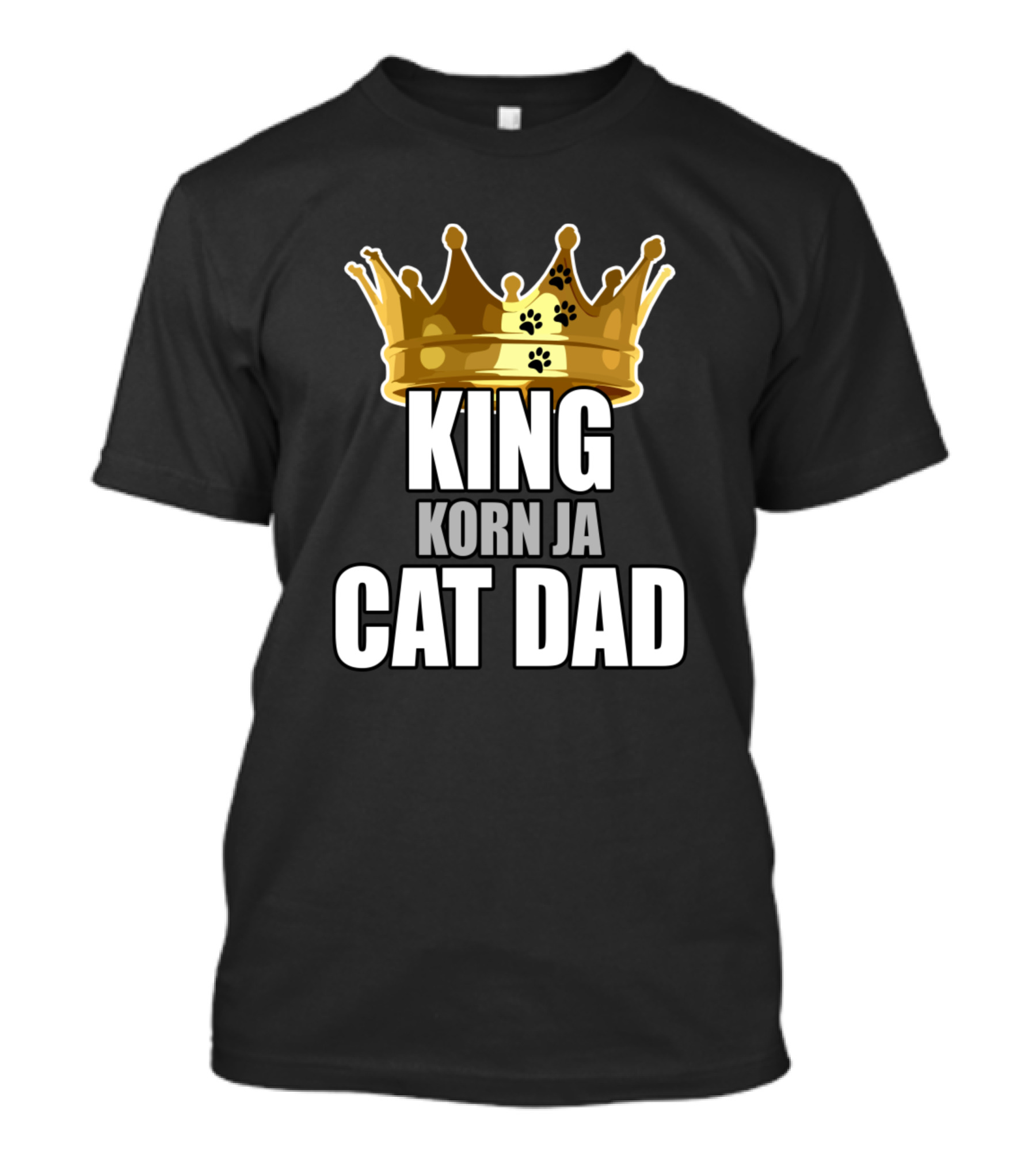 King Korn Ja Cat Dad T-Shirt