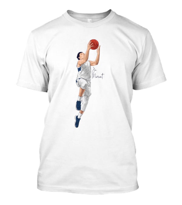 Ja Morant Jump Shot Basketball Player T-Shirt