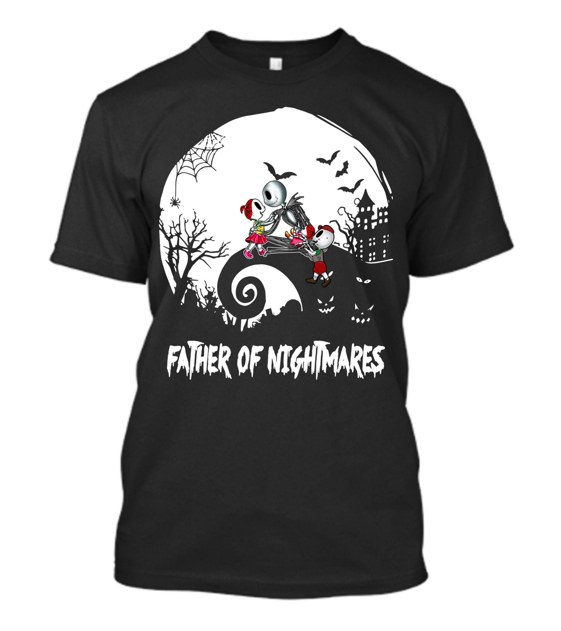 Father Of Nightmares 2 Girls 1 Boy T-Shirt