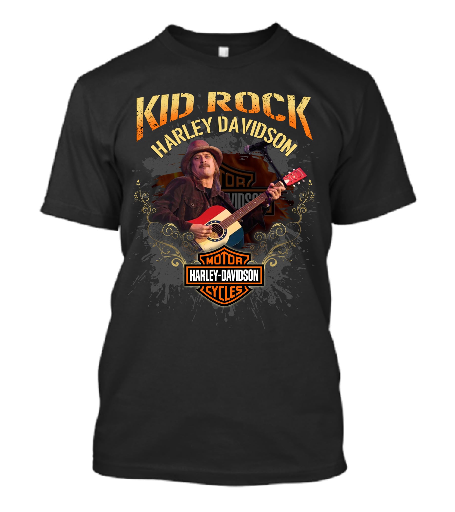 Kid Rock Harley Davidson Motorcycles T-Shirt