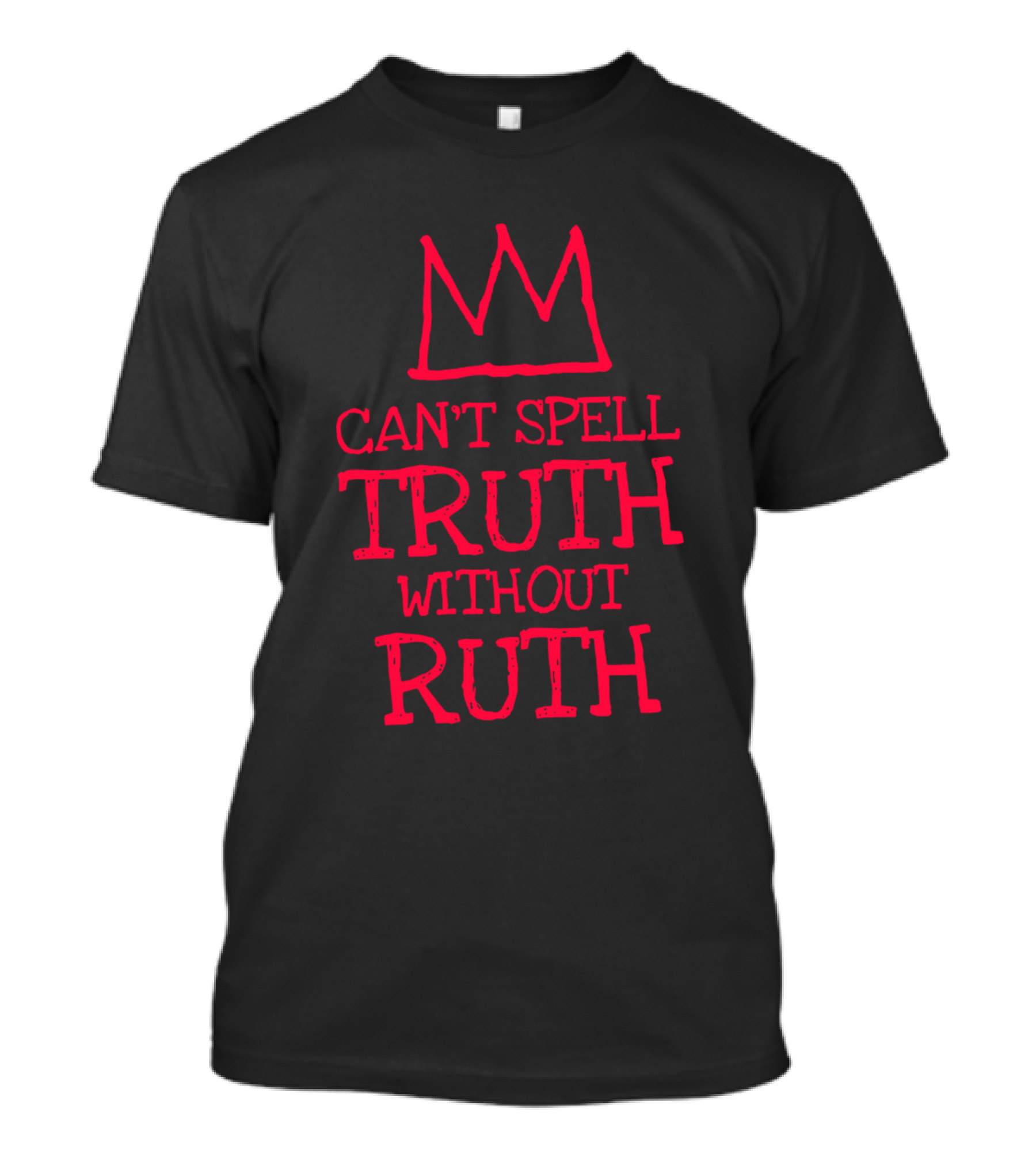 Can't Spell Truth Without Ruth Rbg Red Crown T-Shirt