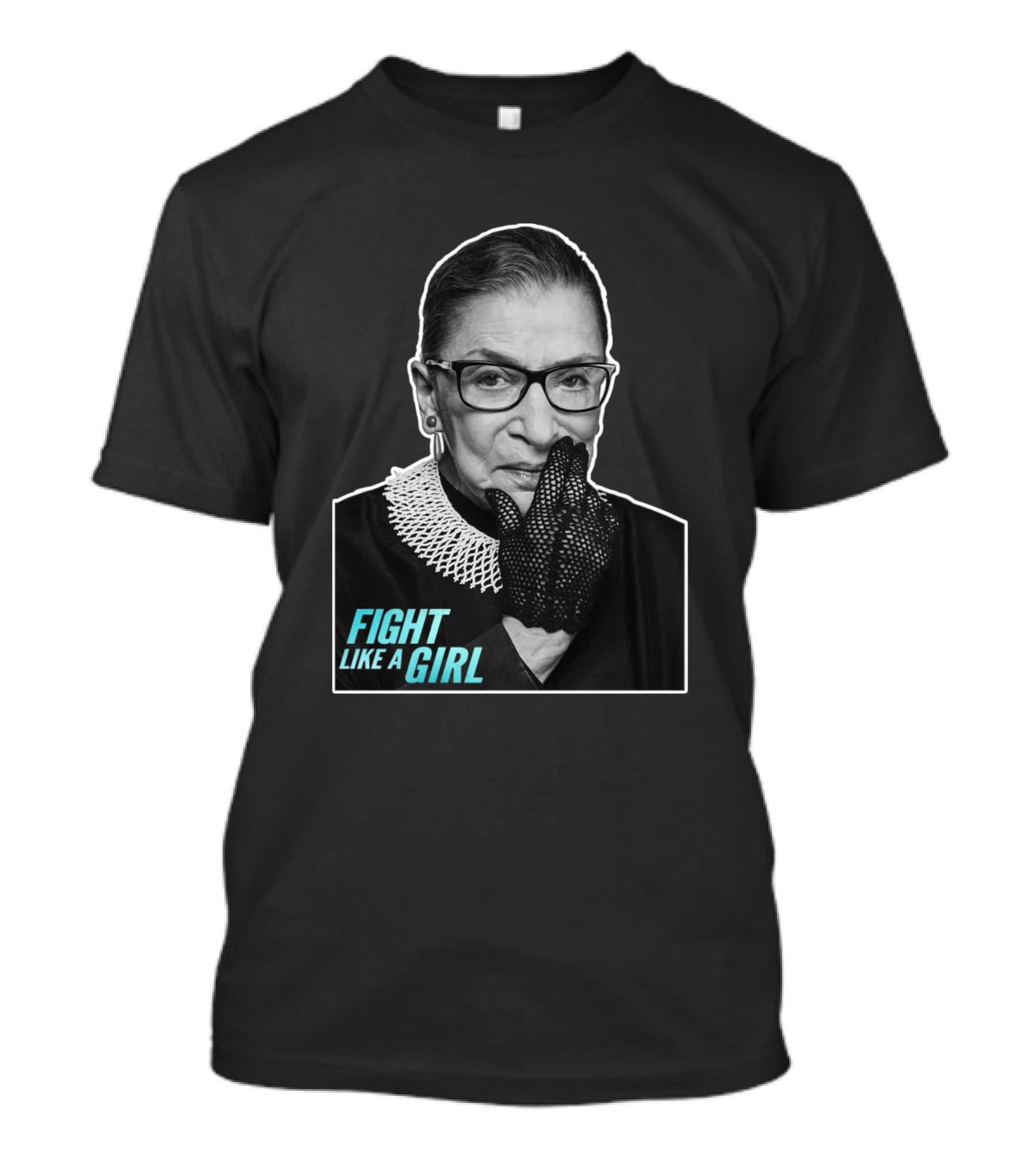 Fight Like A Girl Ruth Bader Ginsburg T-Shirt