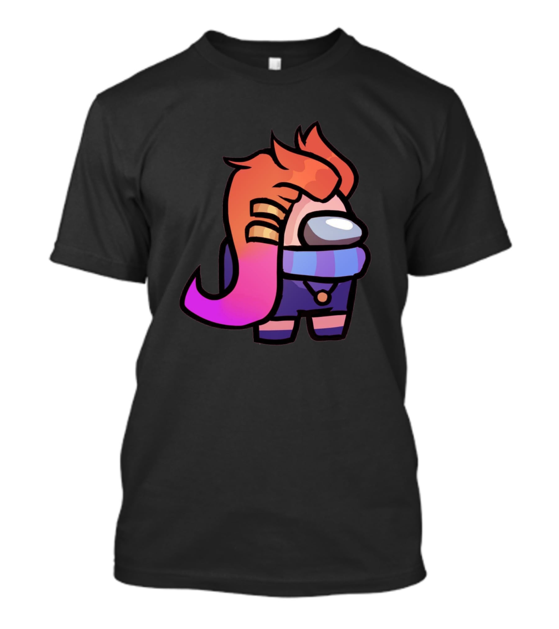 Among Us Character With Zoe Hairstyle From League Of Legends T-Shirt