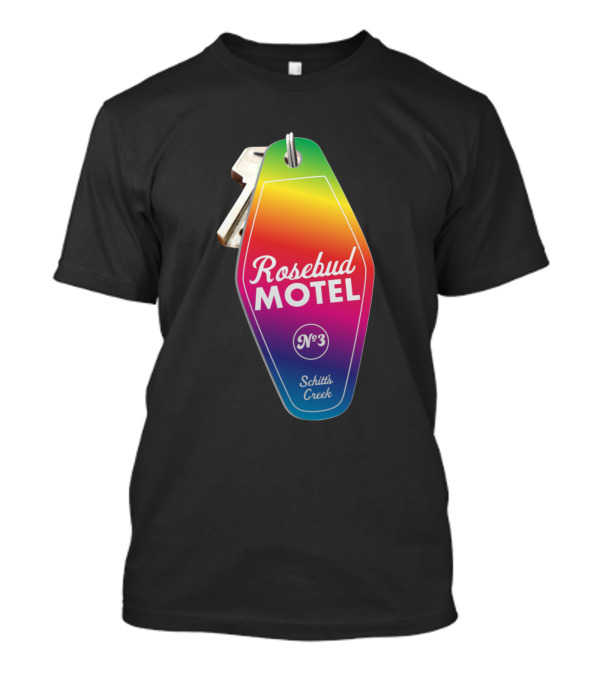 Rosebud Motel Key Tag Schitt's Creek Retro No. 3 T-Shirt