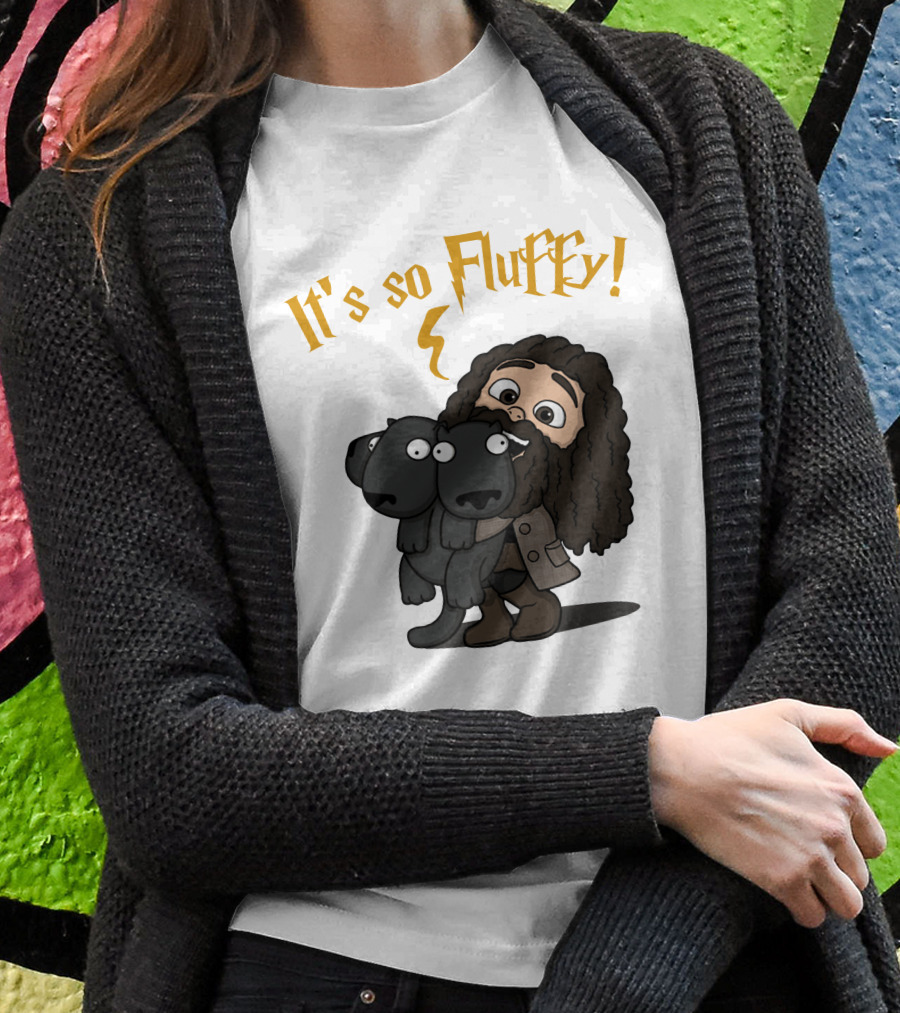 Robbie Coltrane It’s So Fluffy Lightning Wizard T-Shirt