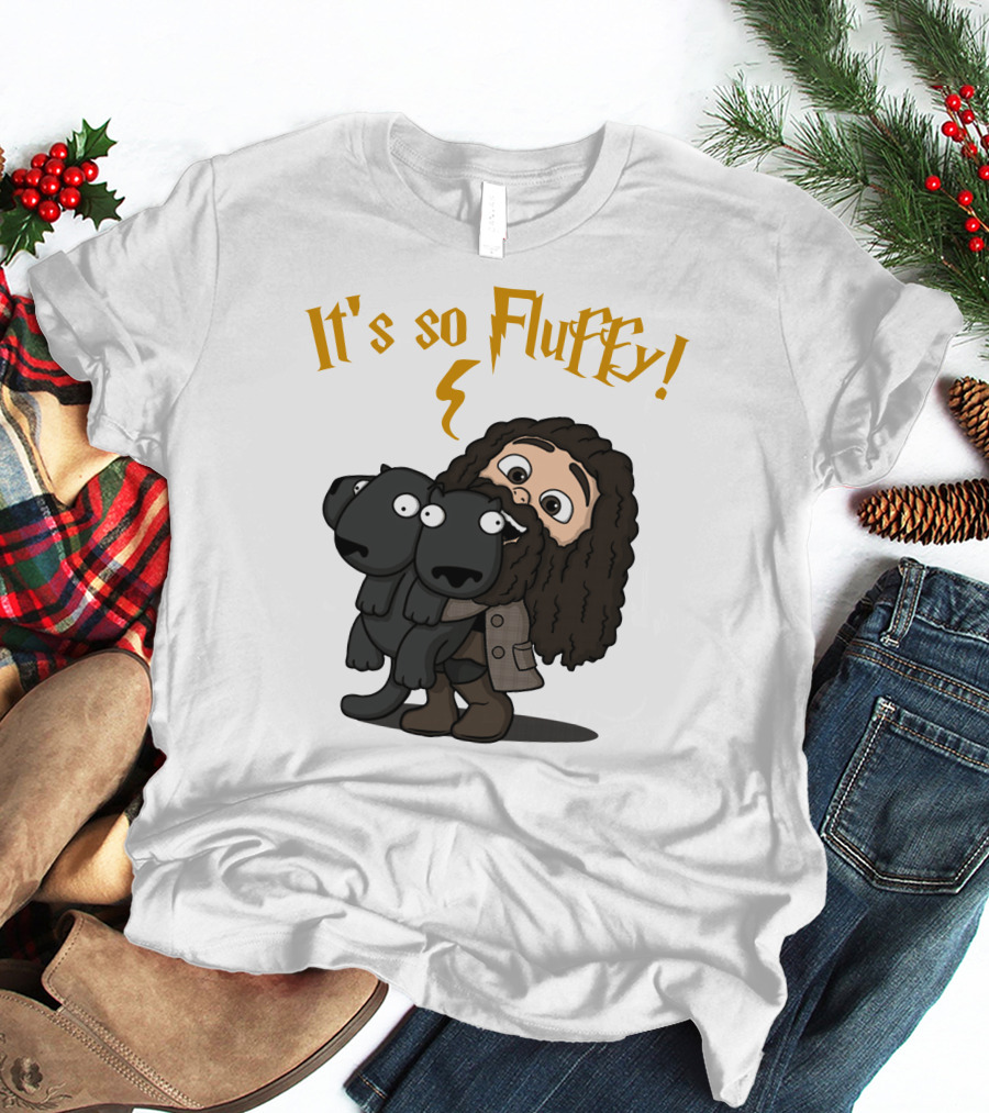 Robbie Coltrane It’s So Fluffy Lightning Wizard T-Shirt