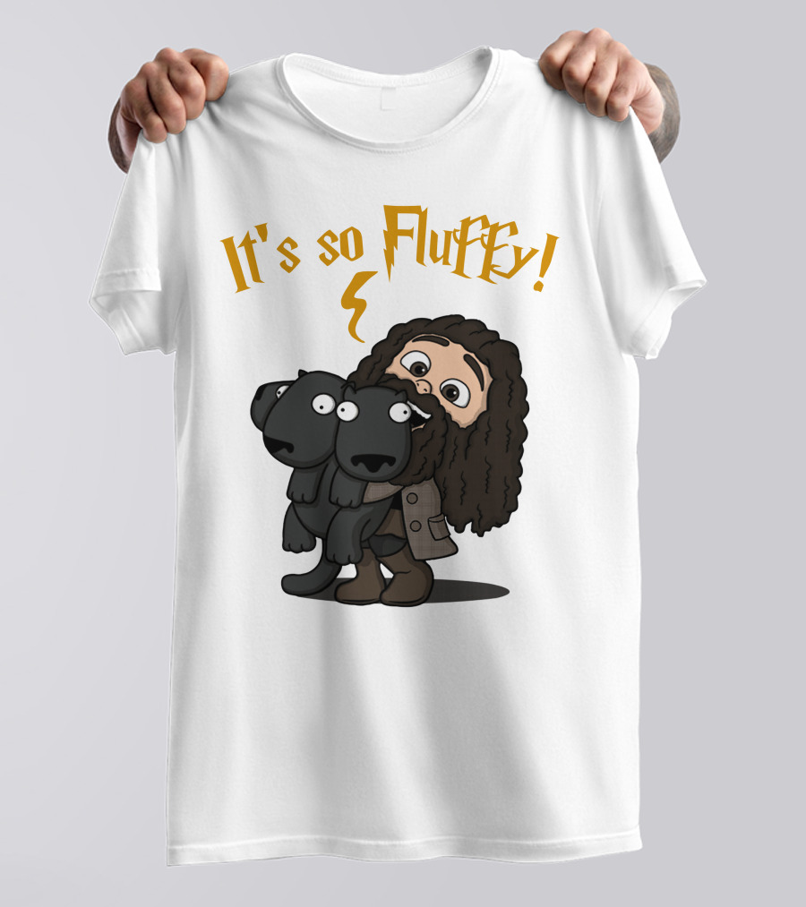 Robbie Coltrane It’s So Fluffy Lightning Wizard T-Shirt