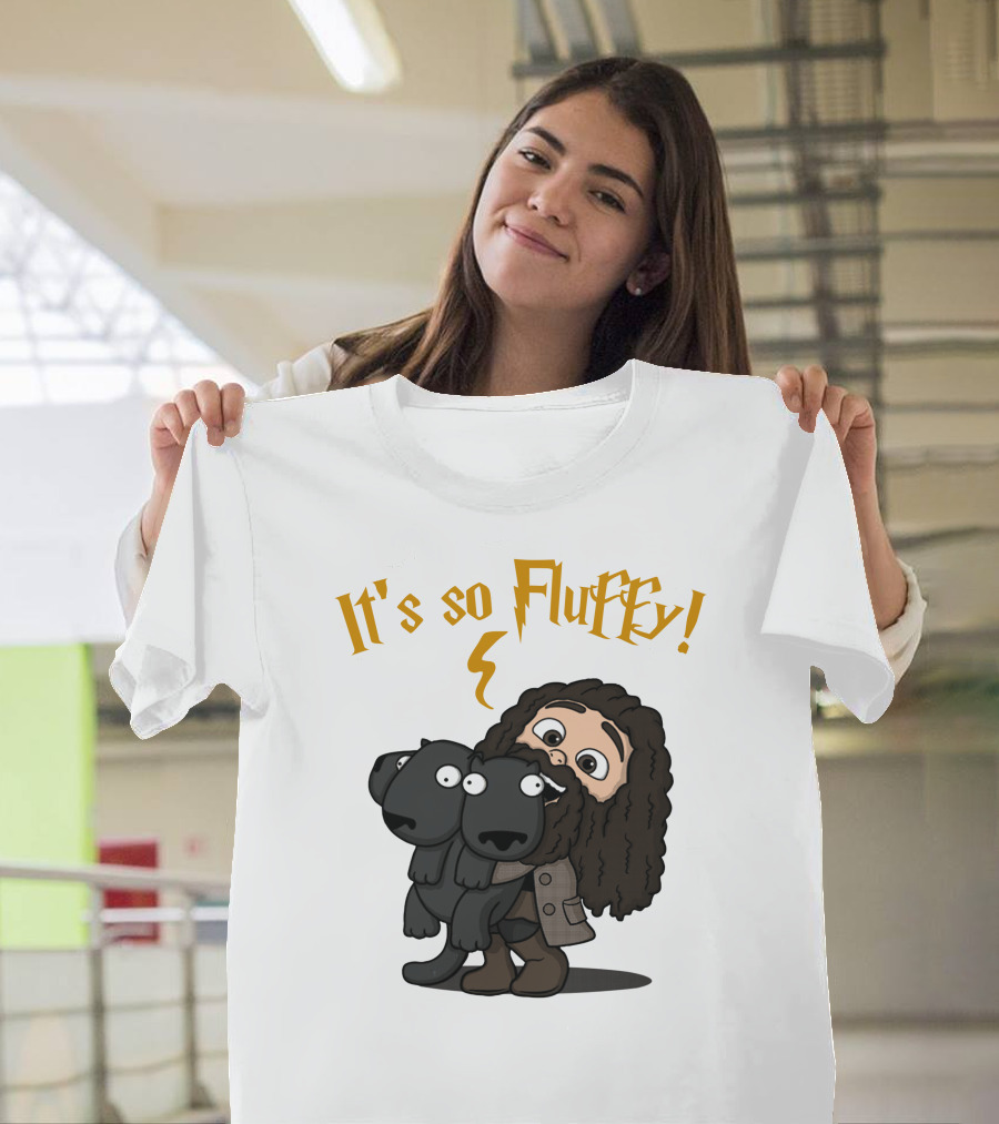 Robbie Coltrane It’s So Fluffy Lightning Wizard T-Shirt