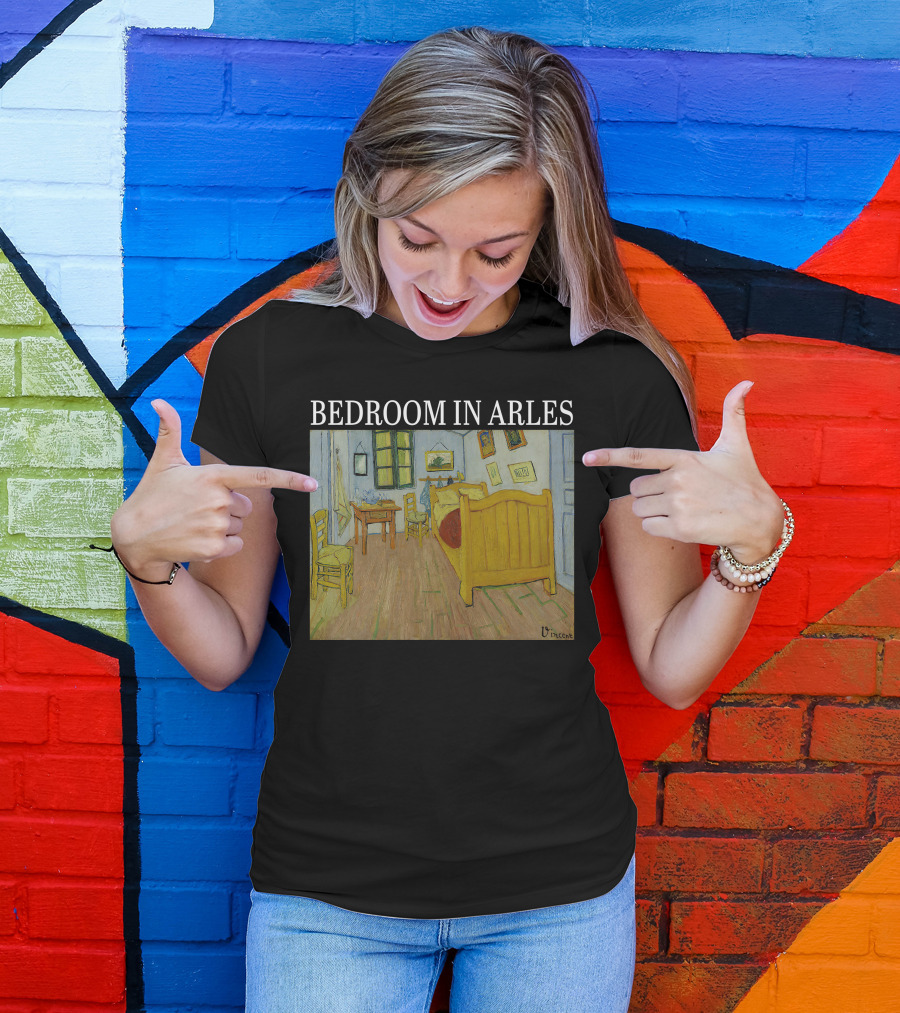 Bedroom In Arles Vincent Van Gogh Painting Recreation T-Shirt
