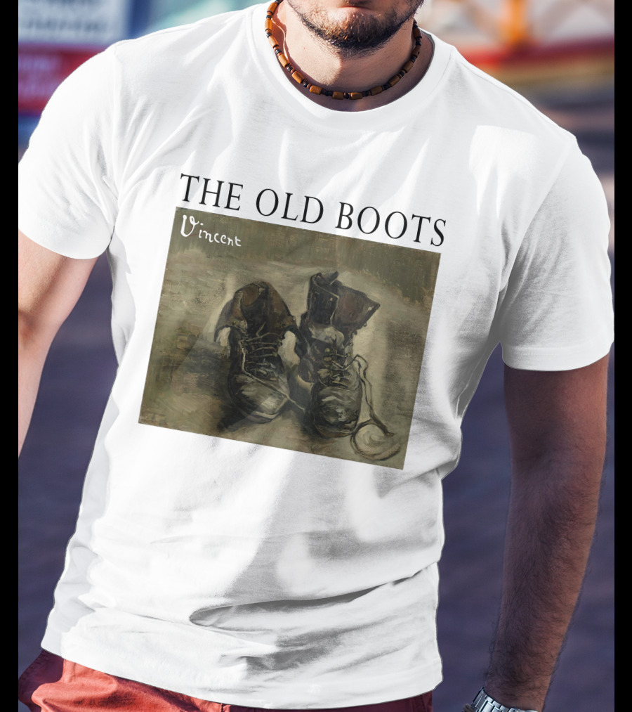 The Old Boots Vincent Van Gogh Painting Vintage T-Shirt