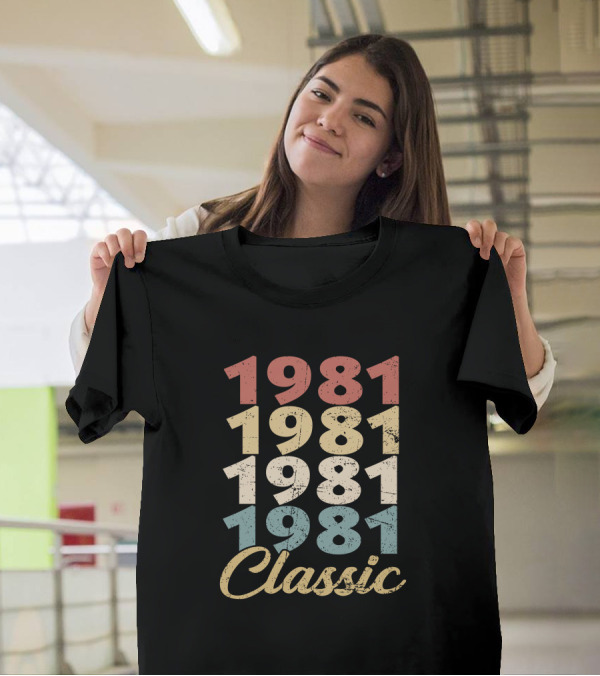 1981 Classic Vintage Retro T-Shirt