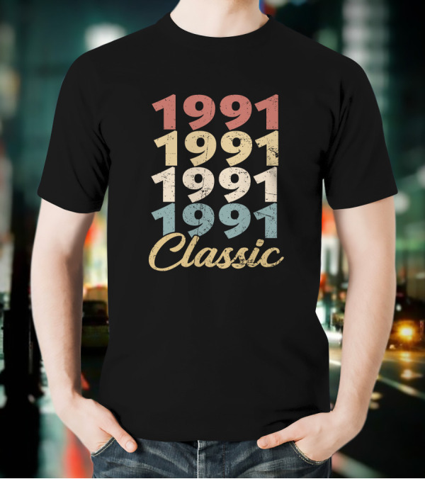 1991 Classic Vintage T-Shirt