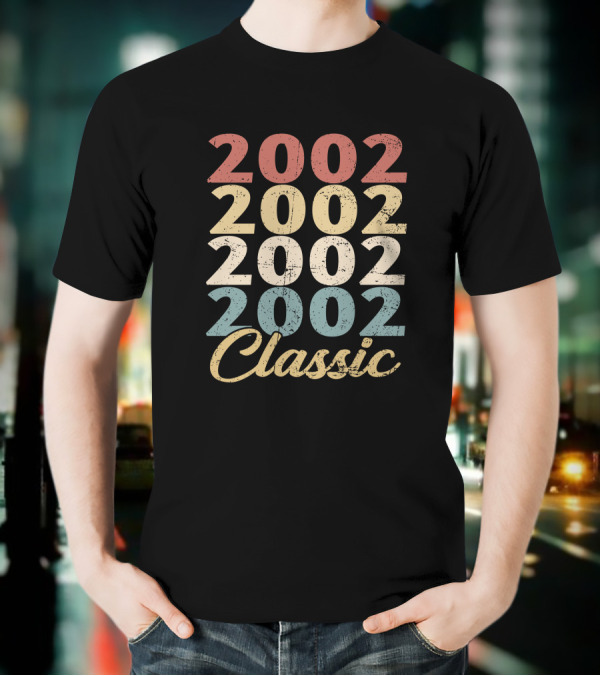 2002 Classic Retro T-Shirt