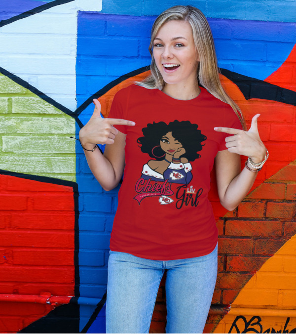 Kansas City Chiefs Girl Chiefs Kansas City Liv Girl T-Shirt