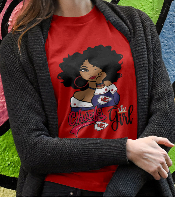 Kansas City Chiefs Girl Chiefs Kansas City Liv Girl T-Shirt