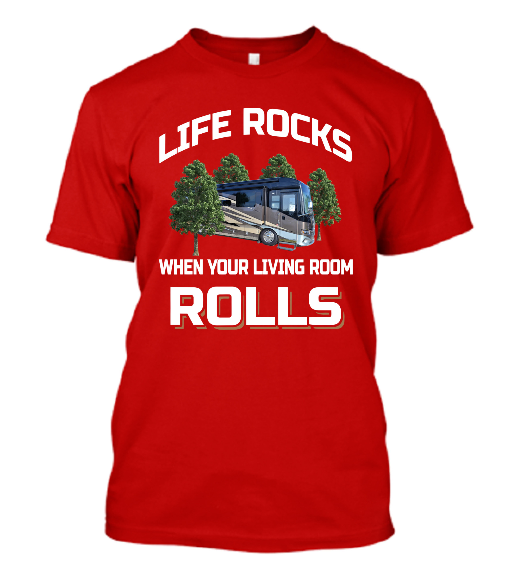 LIFE ROCKS WHEN YOUR LIVING ROOM ROLLS New Aire 3343 T-Shirt