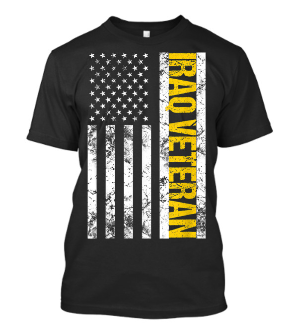 Iraq Veteran United States Flag T-Shirt