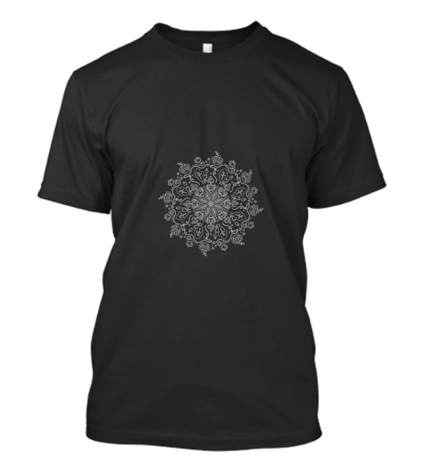 Pumpkin Day Thanksgiving Autumn Leaves Mandala T-Shirt