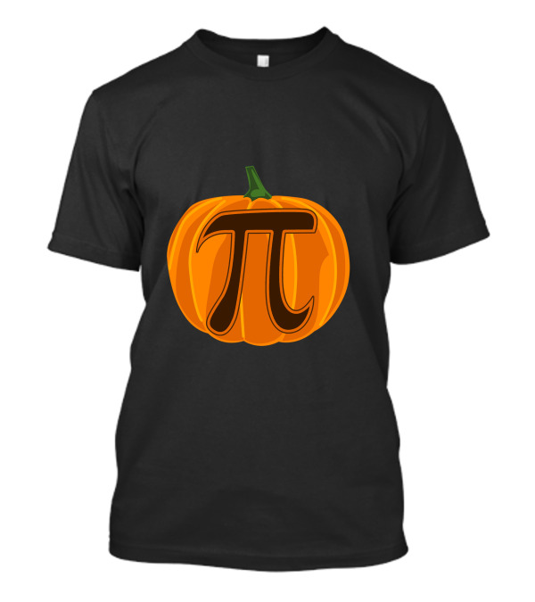 Pumpkin Pi Funny Jack O Lantern Math Pi Day Novelty Halloween π T-Shirt