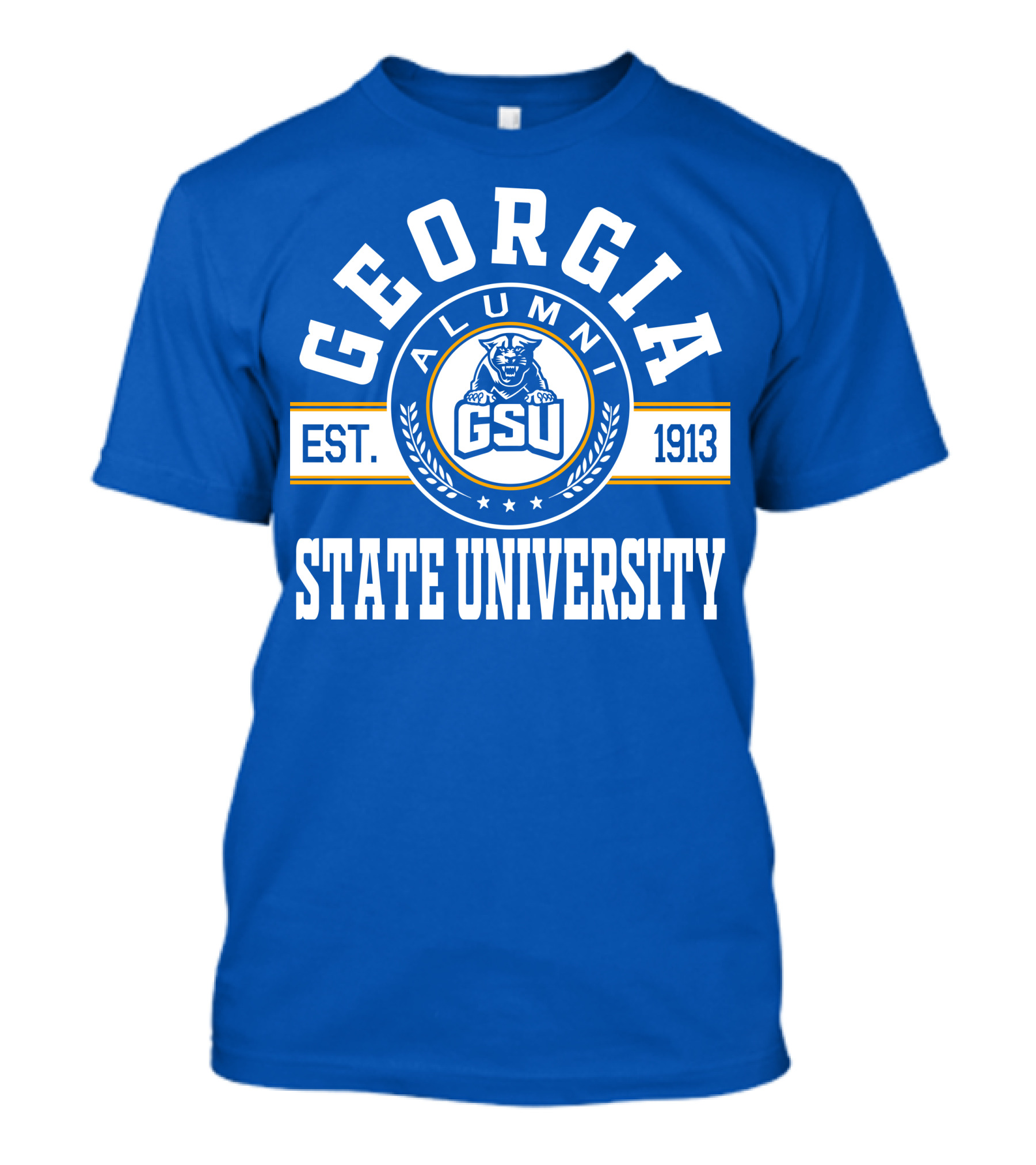 Georgia State University Alumni GSU Panther Est. 1913 T-Shirt