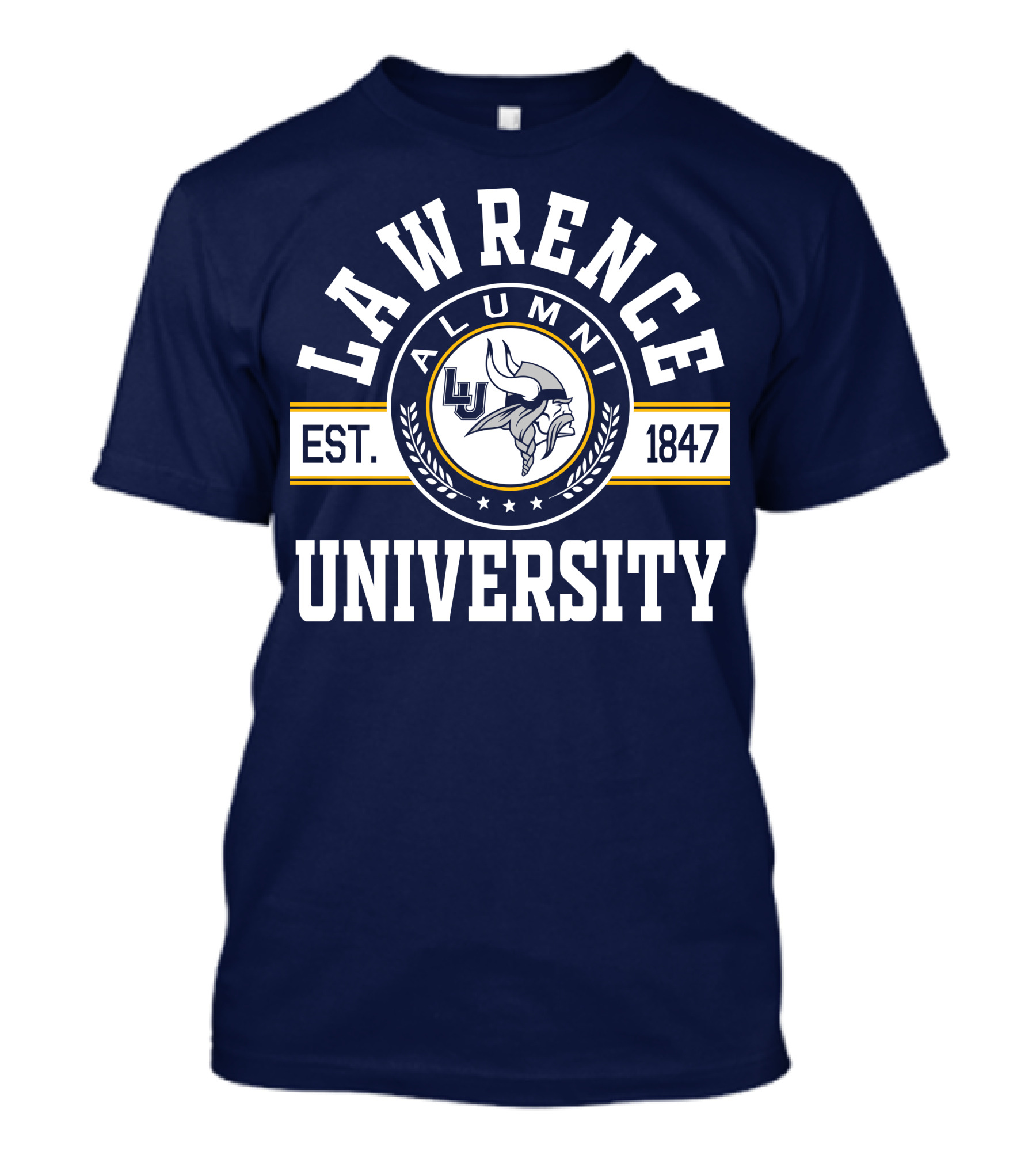Lawrence University Alumni Est. 1847 Viking T-Shirt