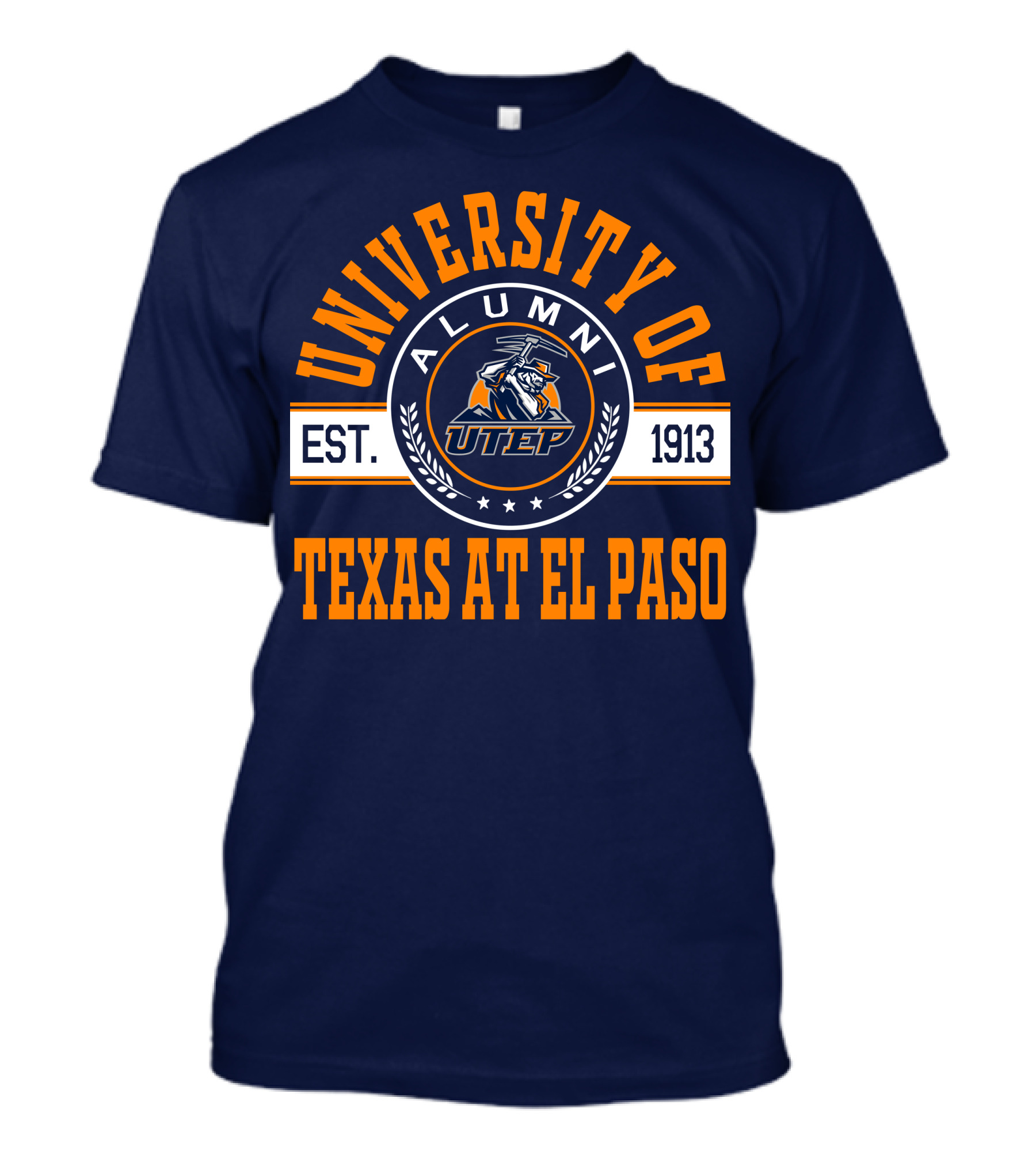 University Of Texas At El Paso UTEP Alumni Est. 1913 T-Shirt
