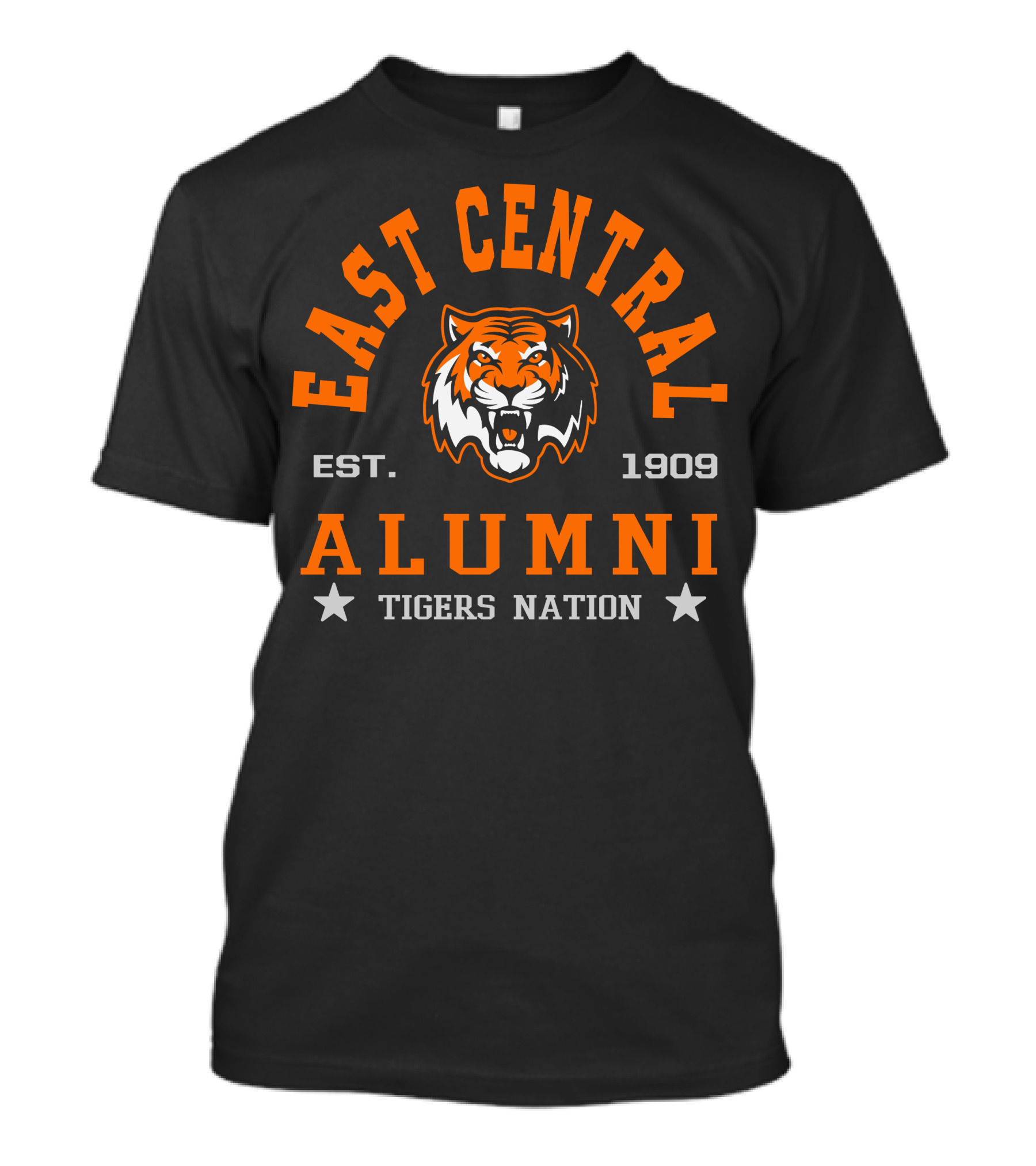 East Central Alumni Tigers Nation Est. 1909 T-Shirt