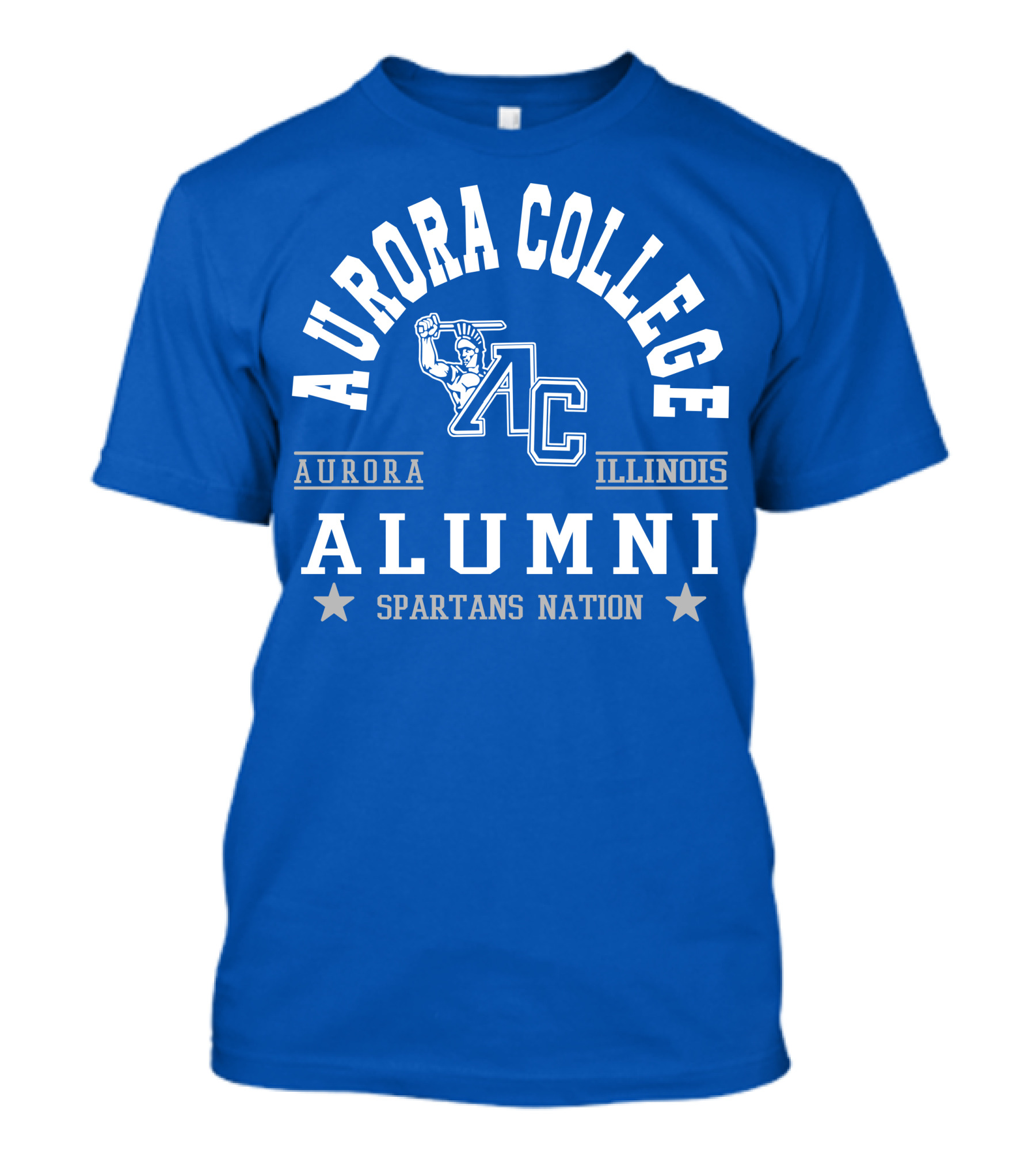 Aurora College Alumni Spartans Nation Aurora Illinois T-Shirt