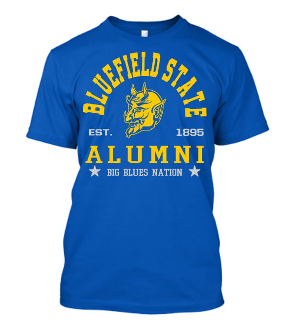 Bluefield State Alumni Est. 1895 Big Blues Nation T-Shirt