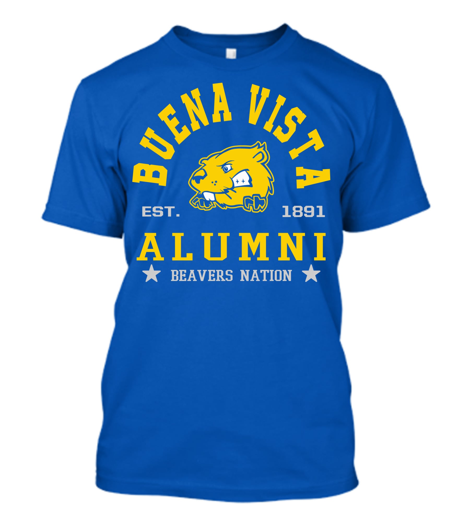 Buena Vista Alumni Est. 1891 Beavers Nation T-Shirt