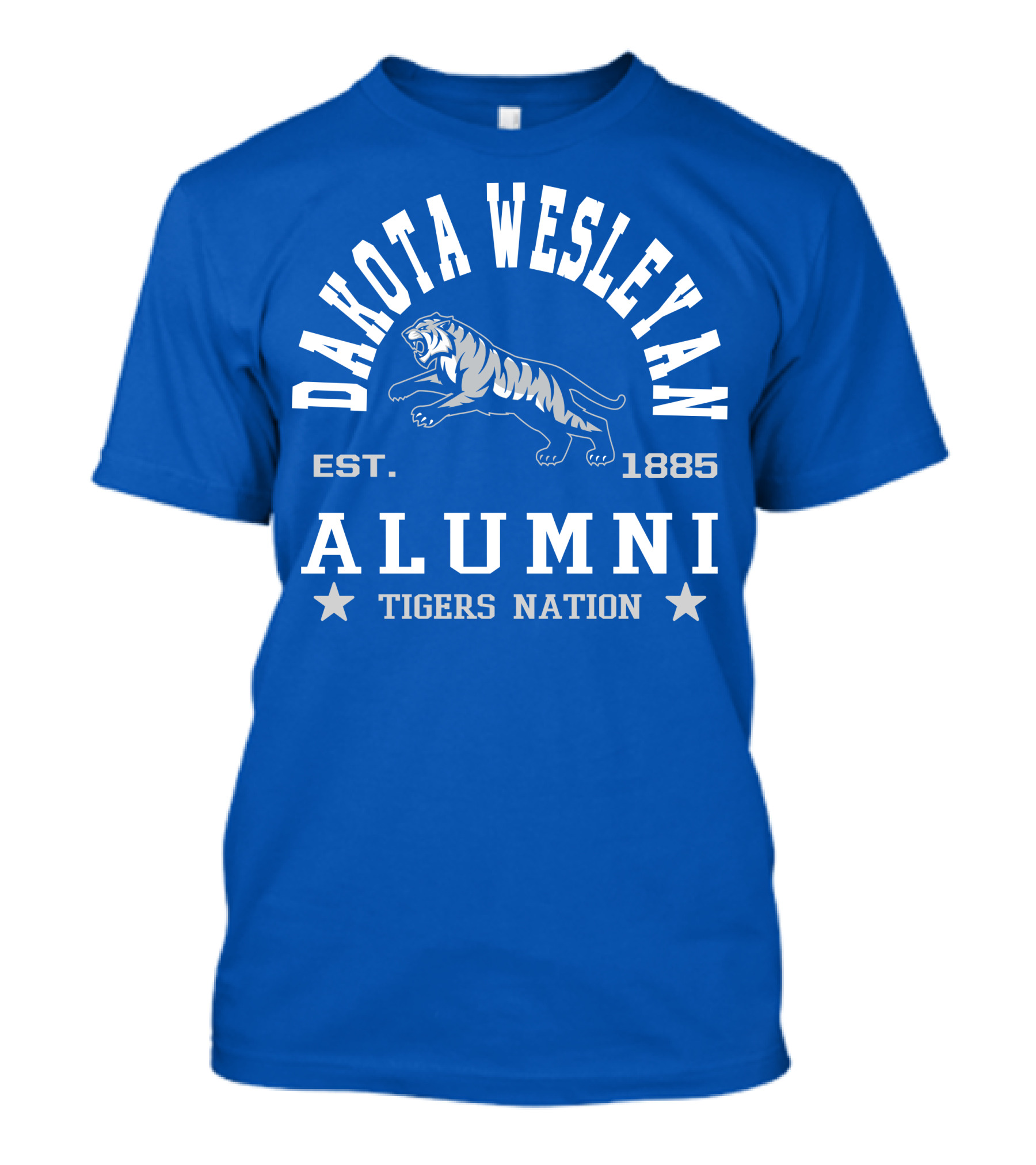Dakota Wesleyan University Alumni Tigers Nation Est. 1885 T-Shirt