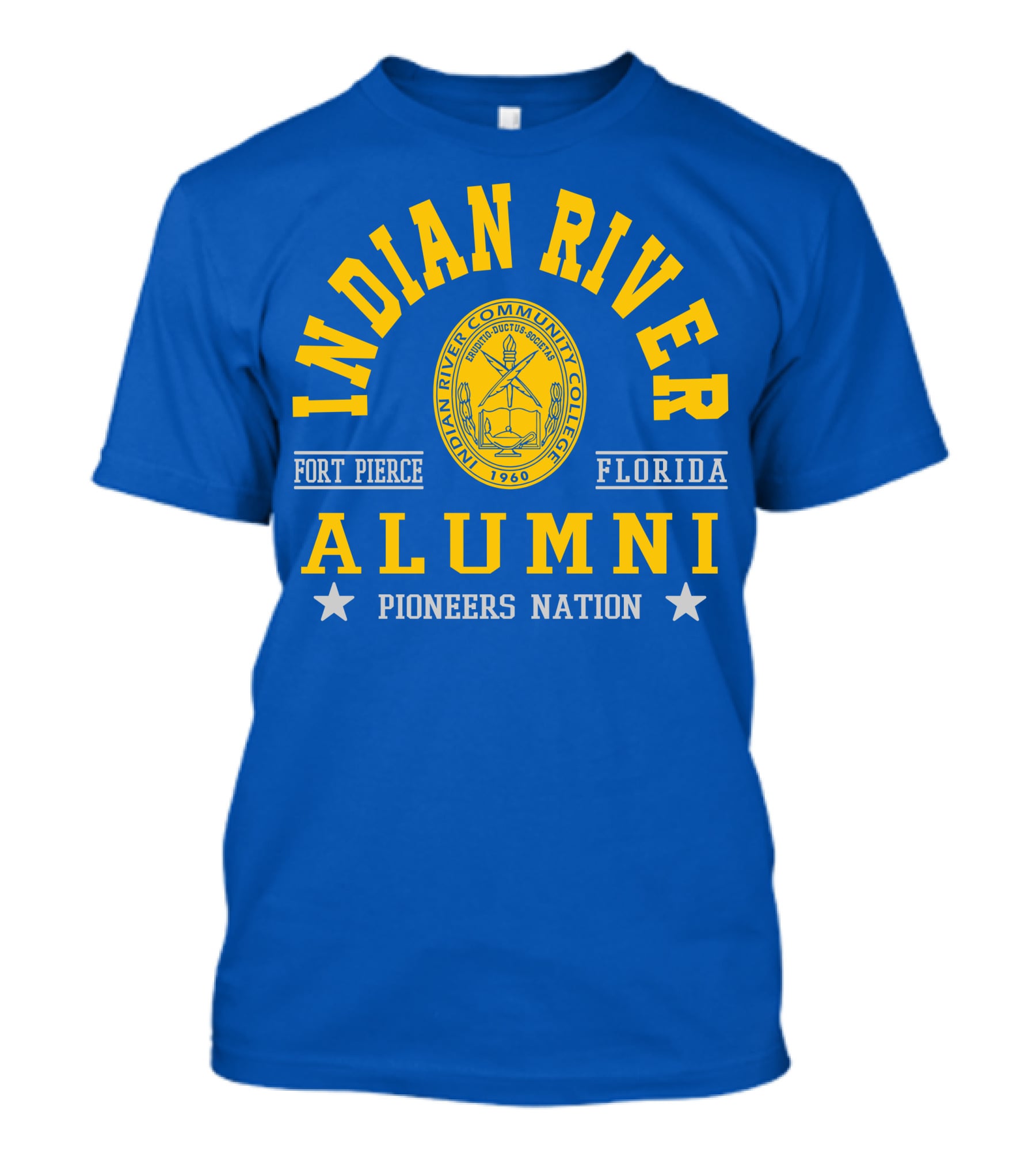 Indian River Community College Fort Pierce Florida Alumni Pioneers Nation 1960 T-Shirt