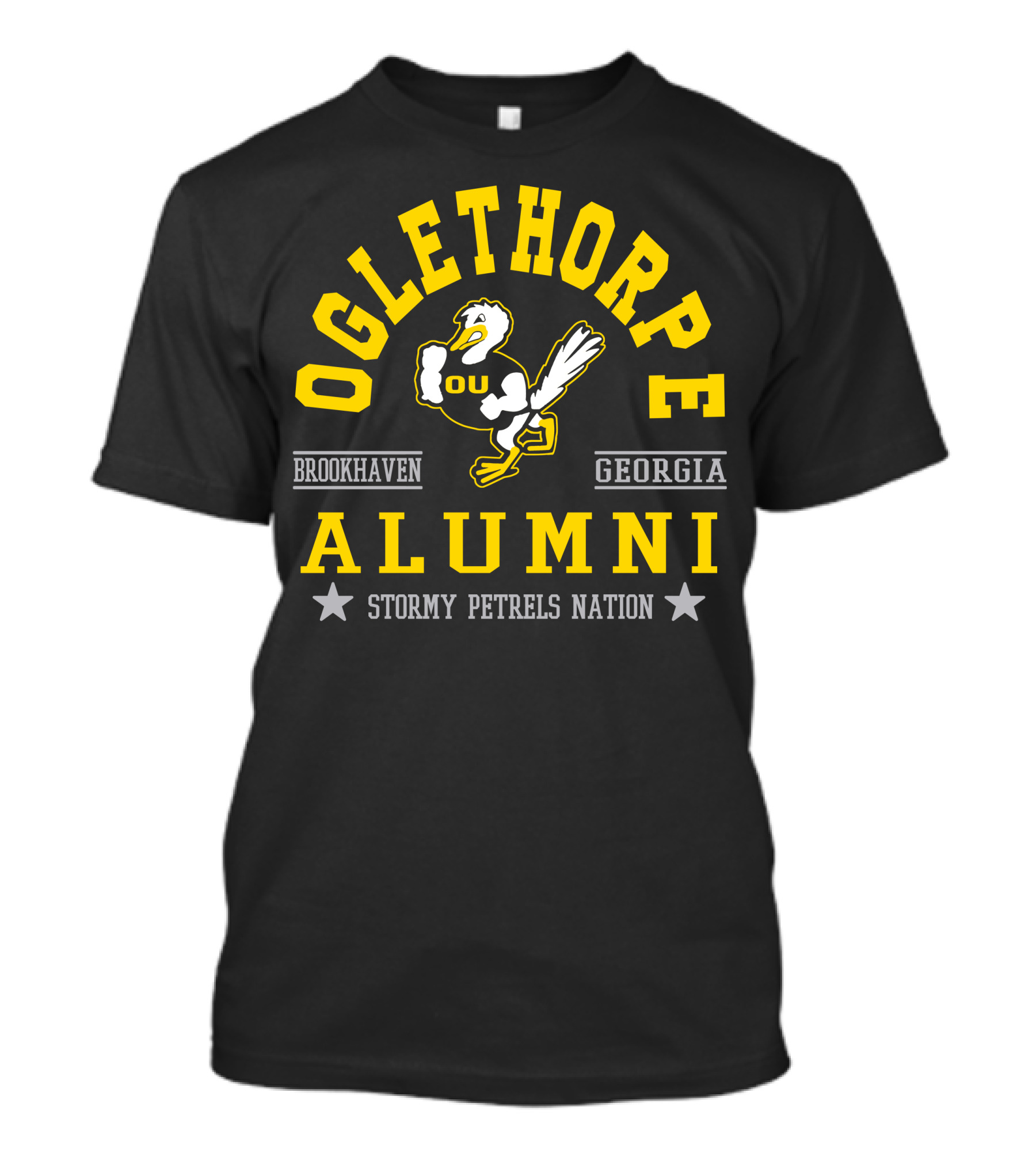 Oglethorpe Alumni Brookhaven Georgia Stormy Petrels Nation T-Shirt