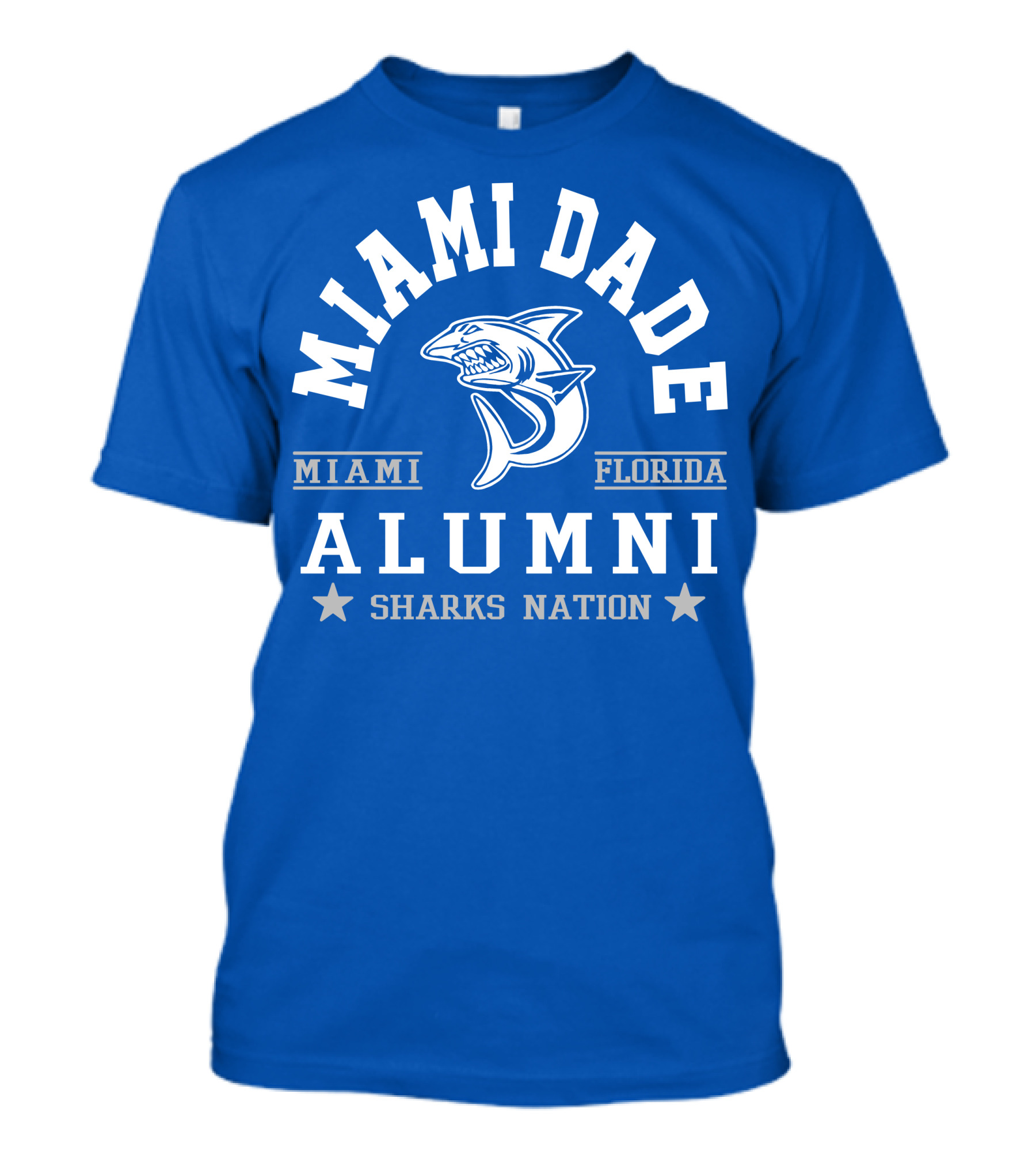 Miami Dade Florida Alumni Sharks Nation T-Shirt