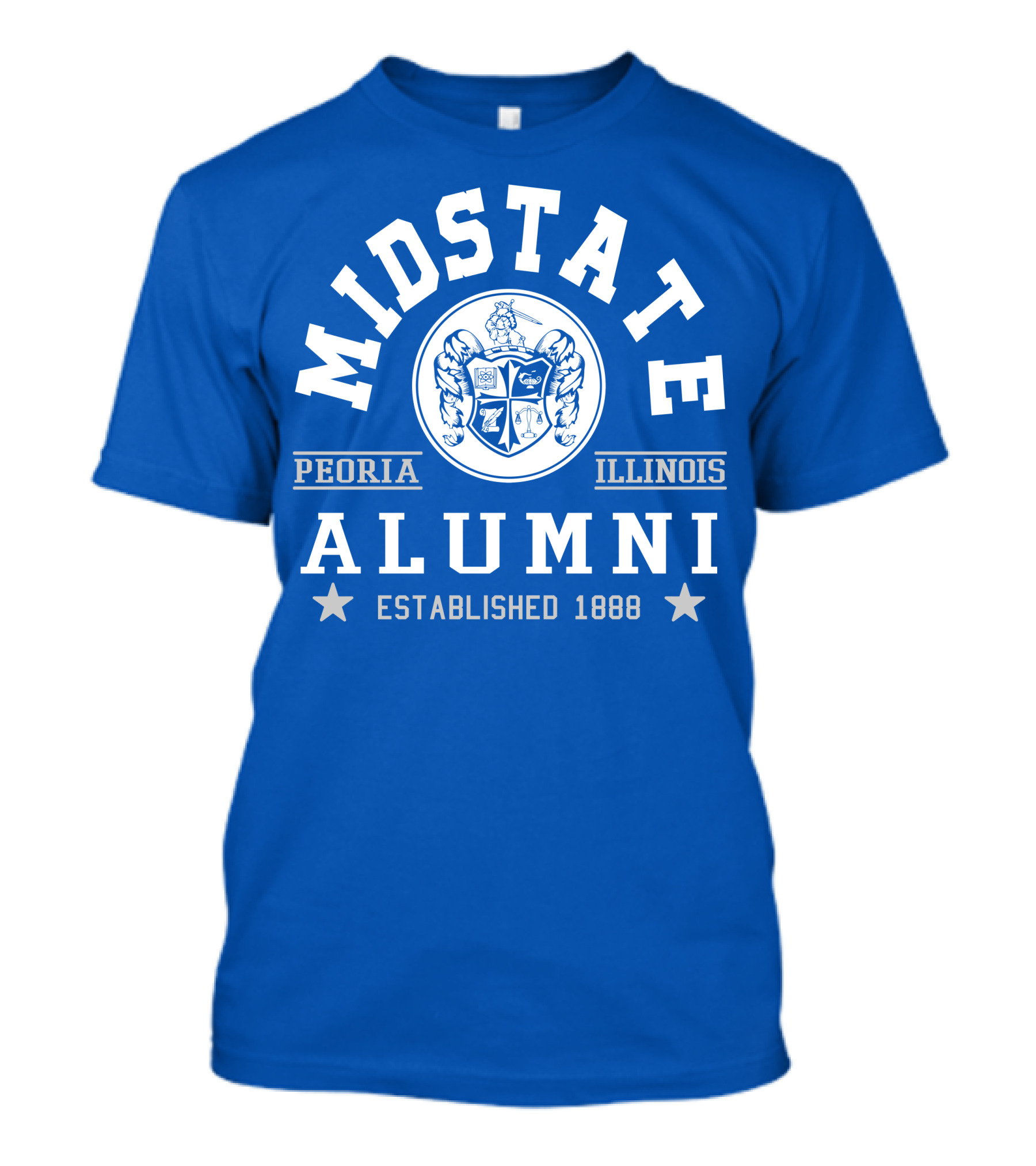 Midstate College Alumni Peoria Illinois Established 1888 T-Shirt