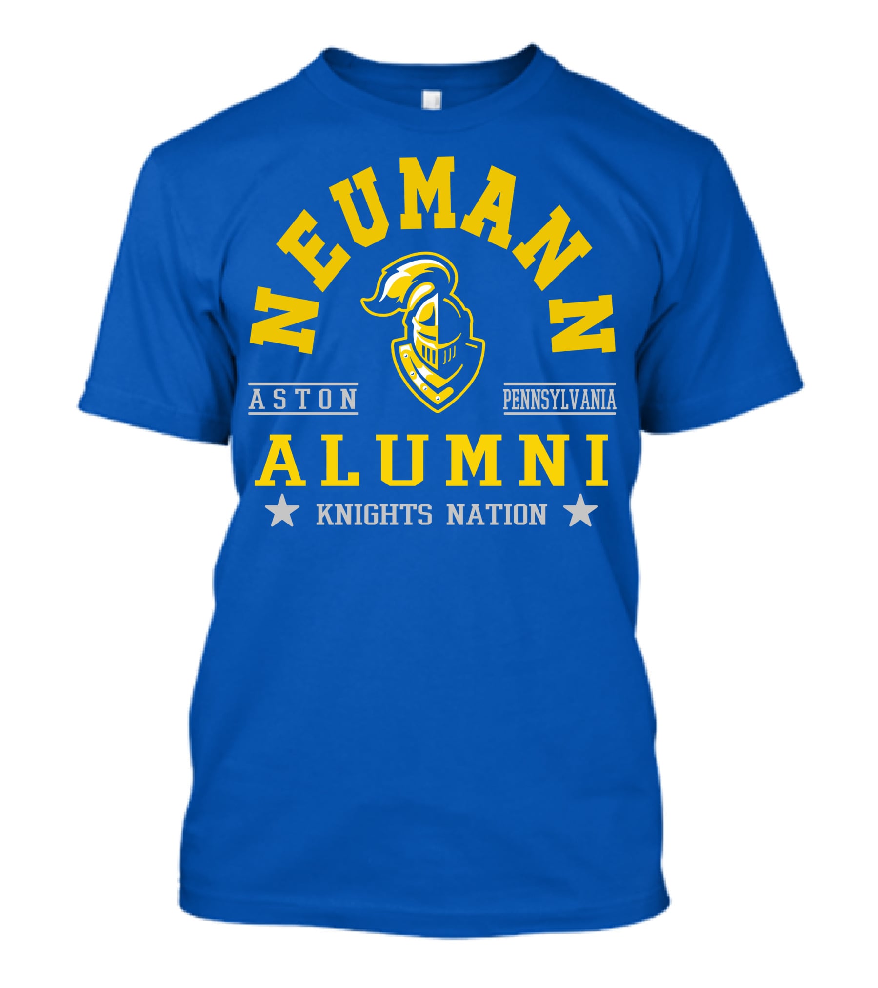 Neumann Alumni Knights Nation Aston Pennsylvania T-Shirt