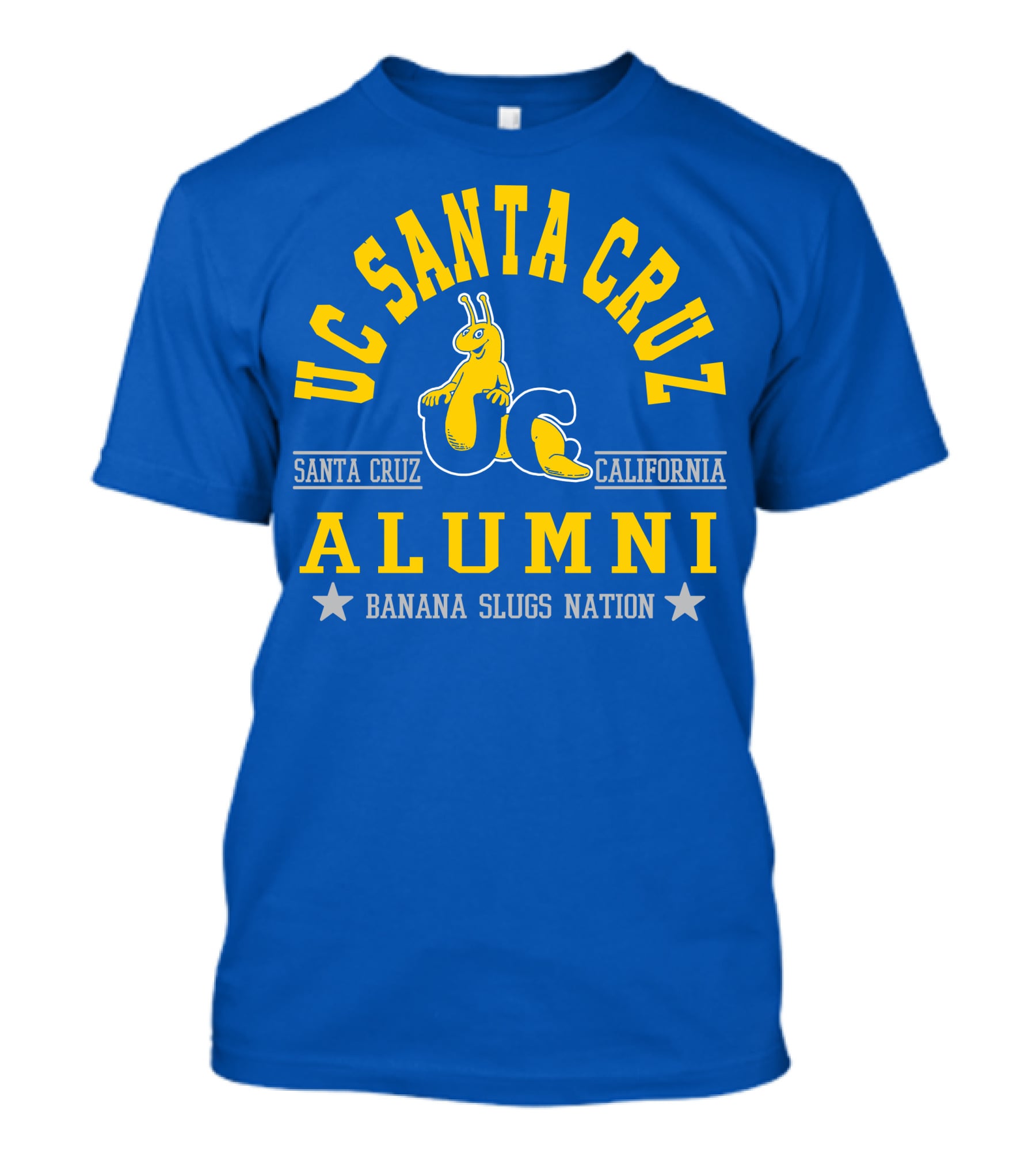 UC Santa Cruz Alumni Banana Slugs Nation Santa Cruz California T-Shirt