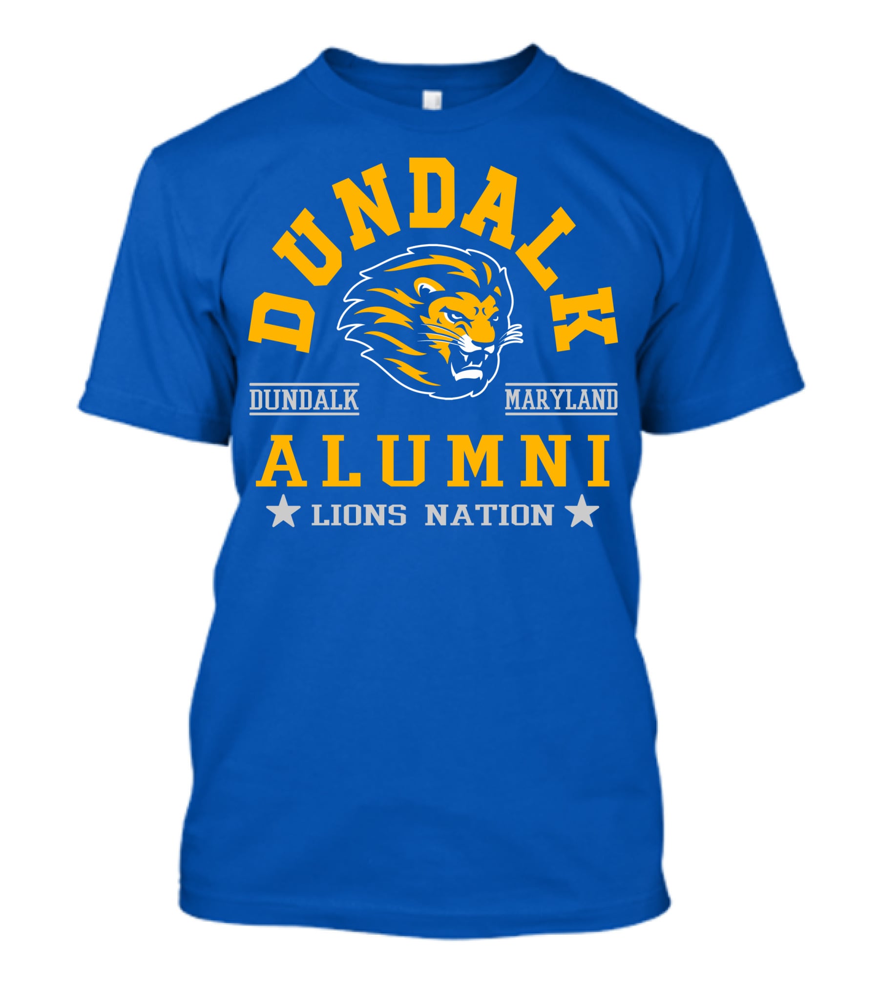 Dundalk Maryland Alumni Lions Nation T-Shirt