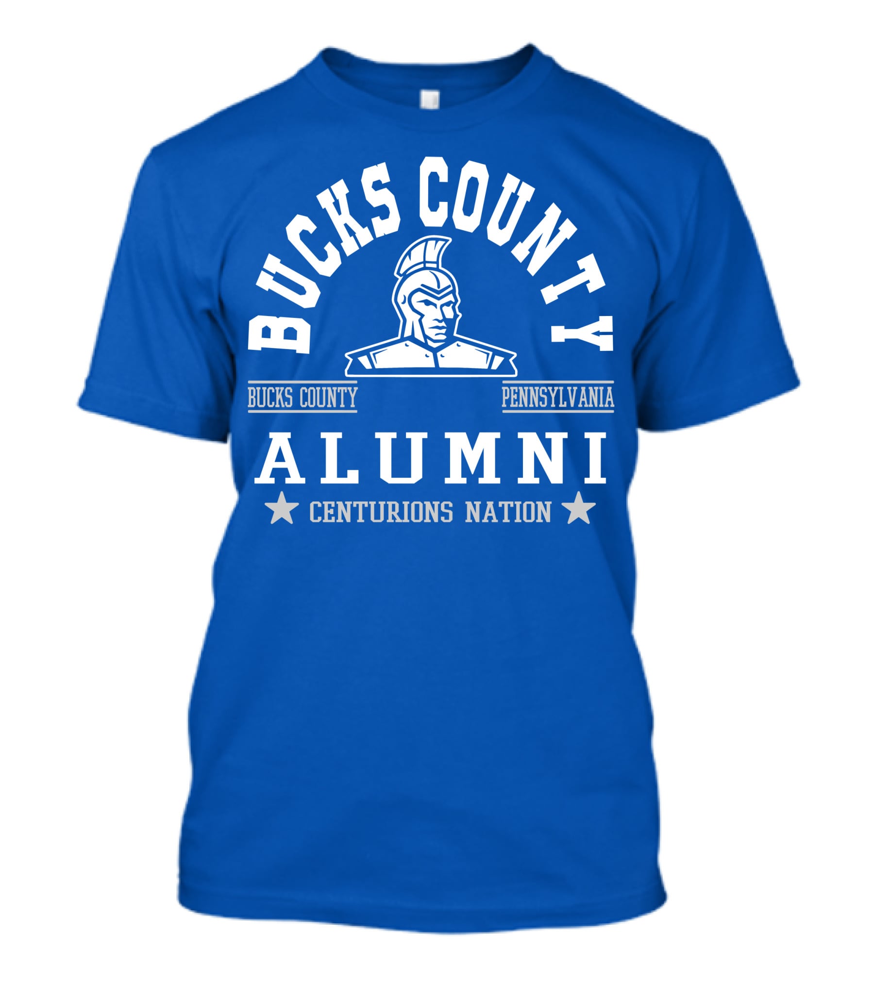 Bucks County Pennsylvania Alumni Centurions Nation T-Shirt