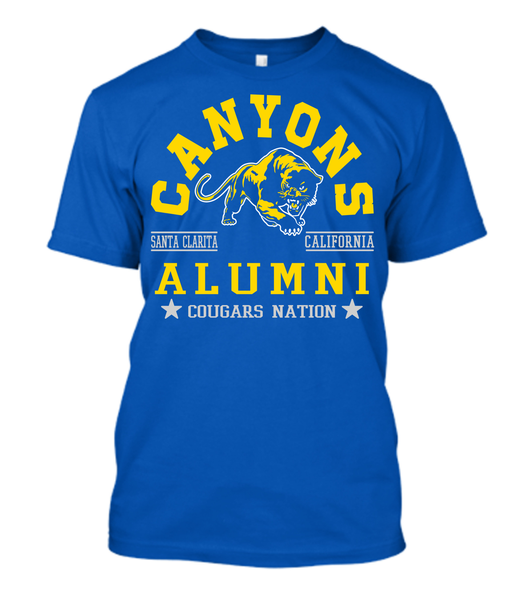 Canyons Alumni Santa Clarita California Cougars Nation T-Shirt