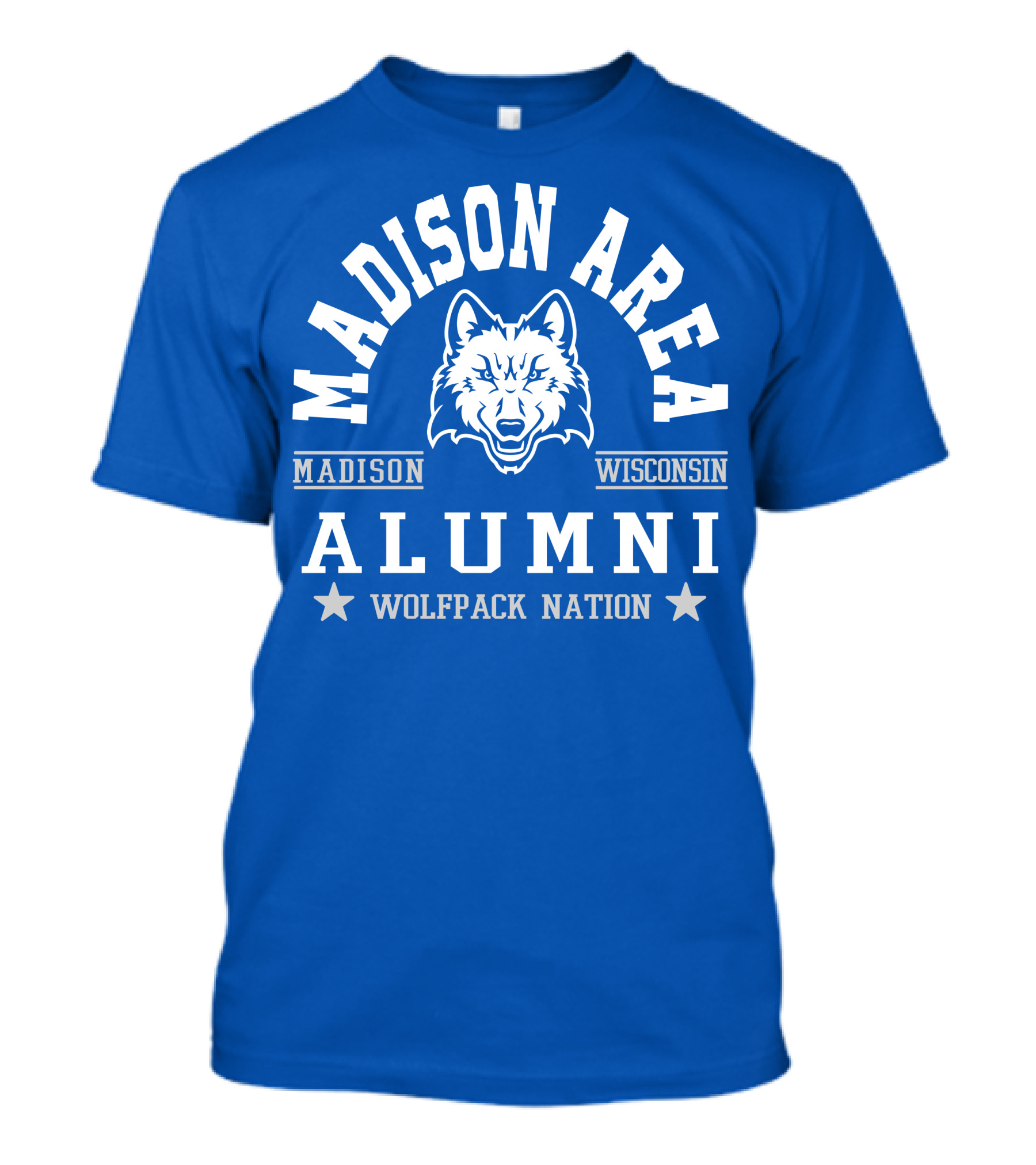 Madison Area Alumni Wolfpack Nation Wisconsin T-Shirt