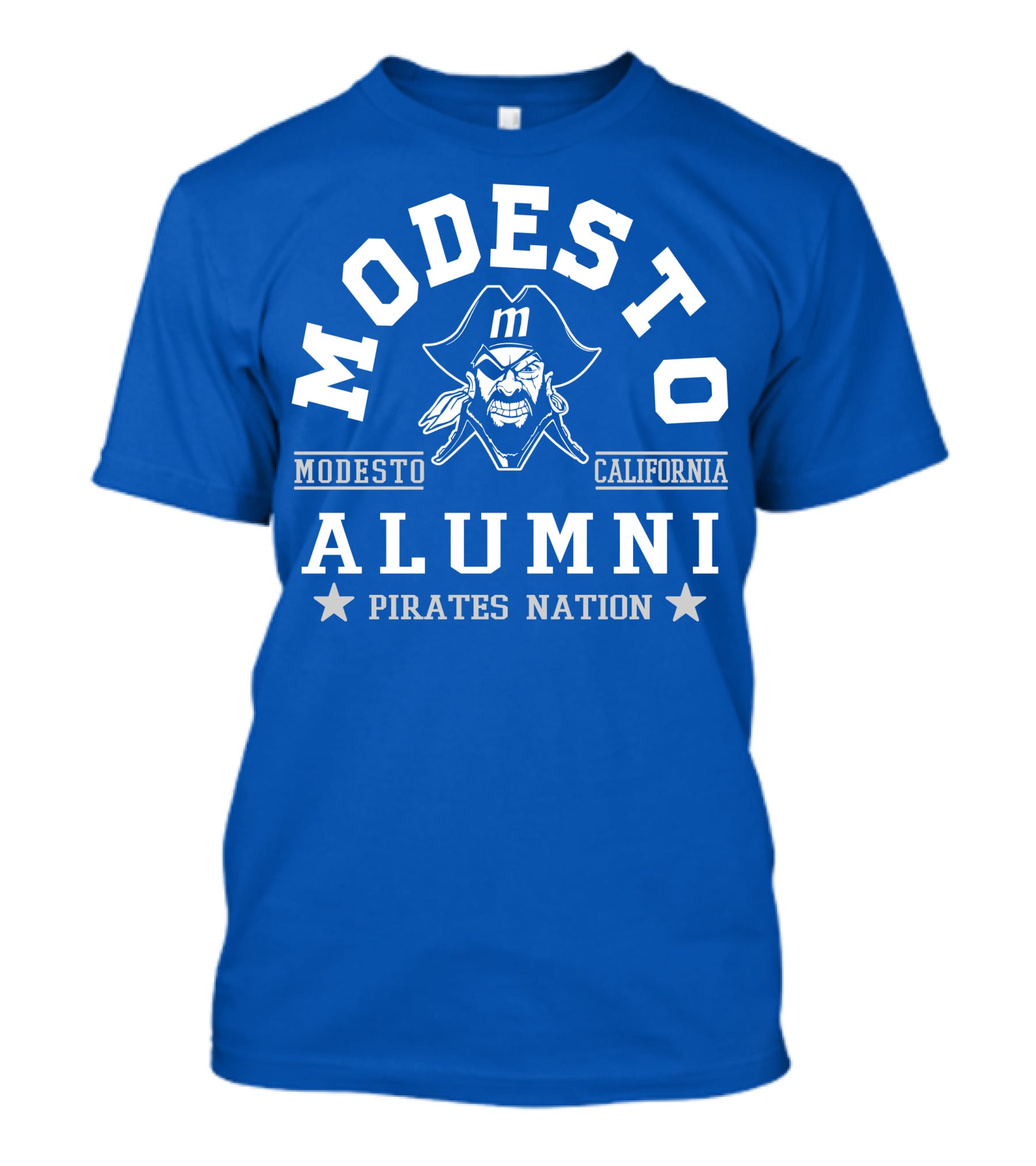 Modesto California Pirates Alumni Nation T-Shirt