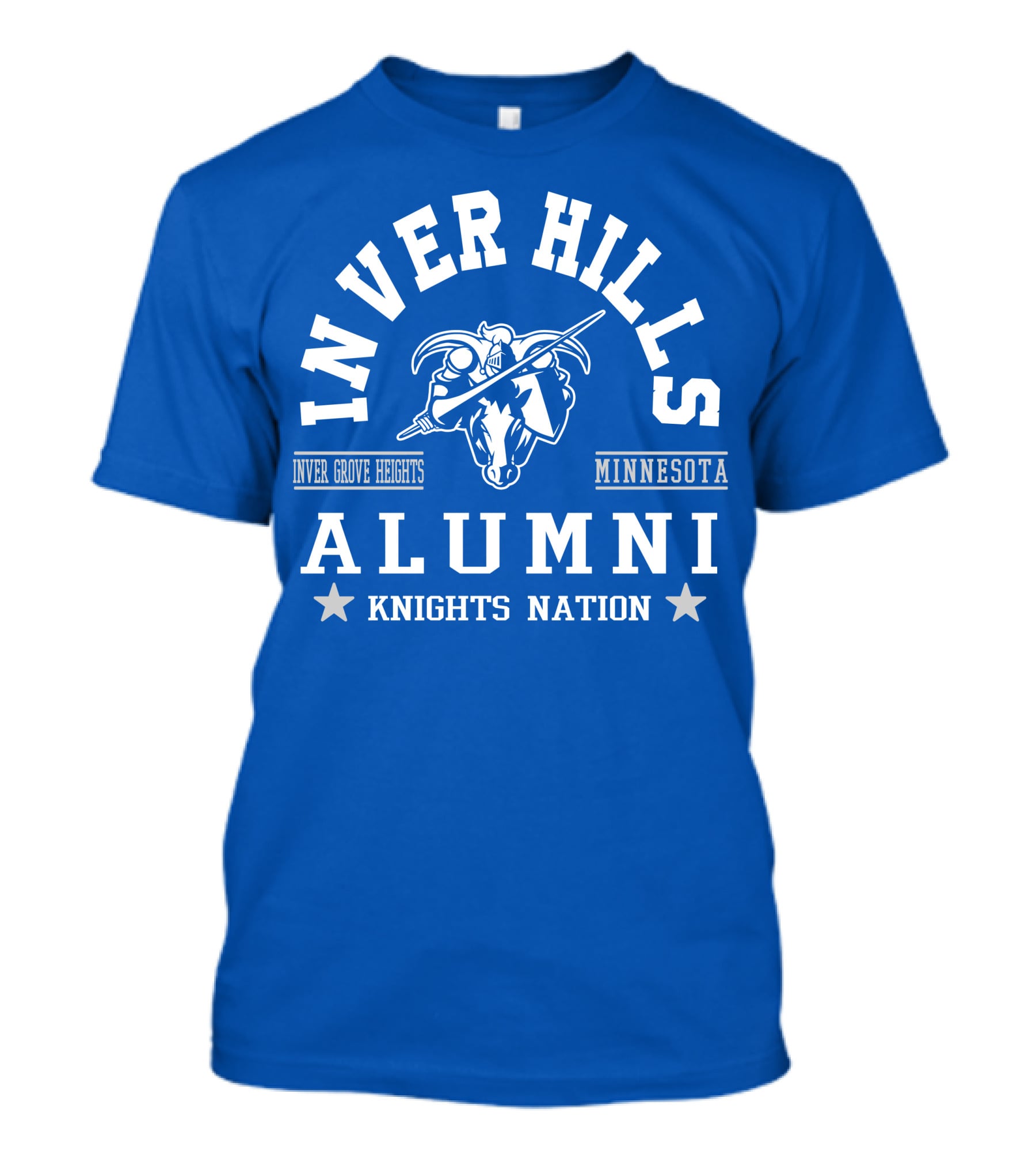 Inver Hills Alumni Knights Nation Inver Grove Heights Minnesota T-Shirt