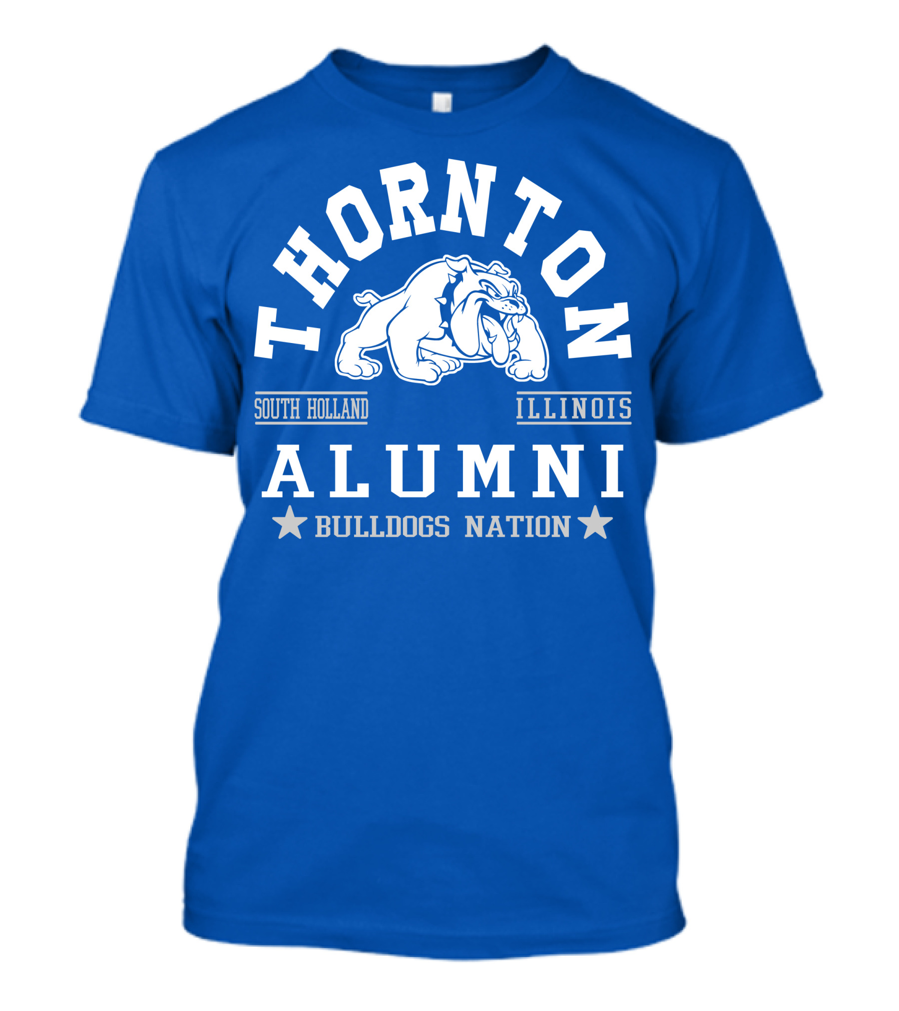 Thornton Alumni Bulldogs Nation South Holland Illinois T-Shirt