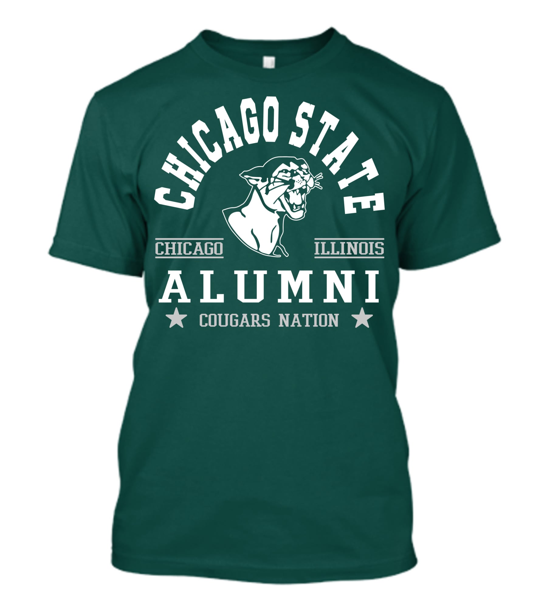 Chicago State Alumni Cougars Nation Illinois T-Shirt
