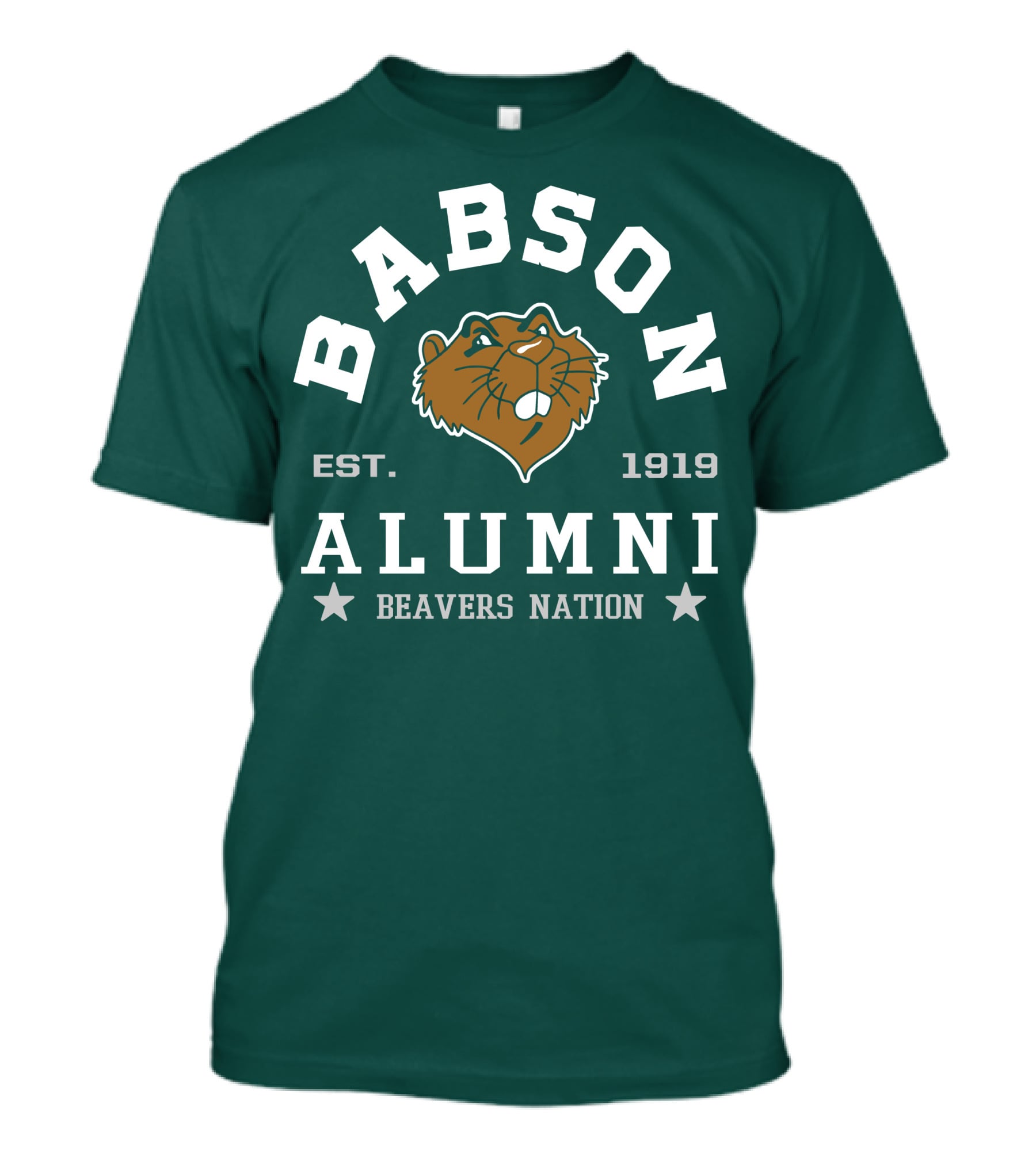 Babson Alumni Beavers Nation Est. 1919 T-Shirt