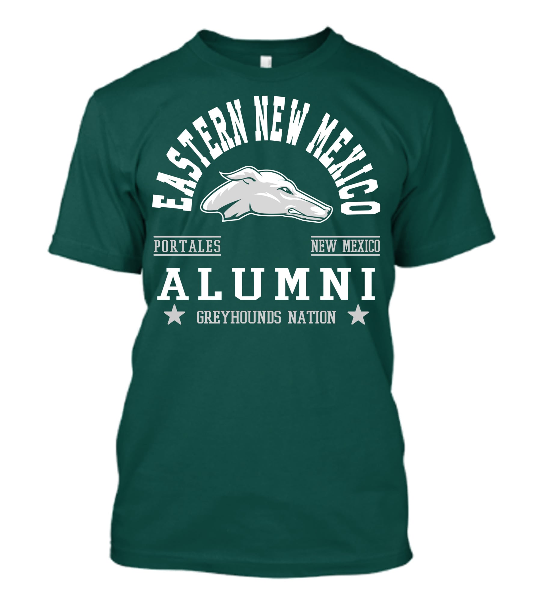Eastern New Mexico University Portales Alumni Greyhounds Nation T-Shirt