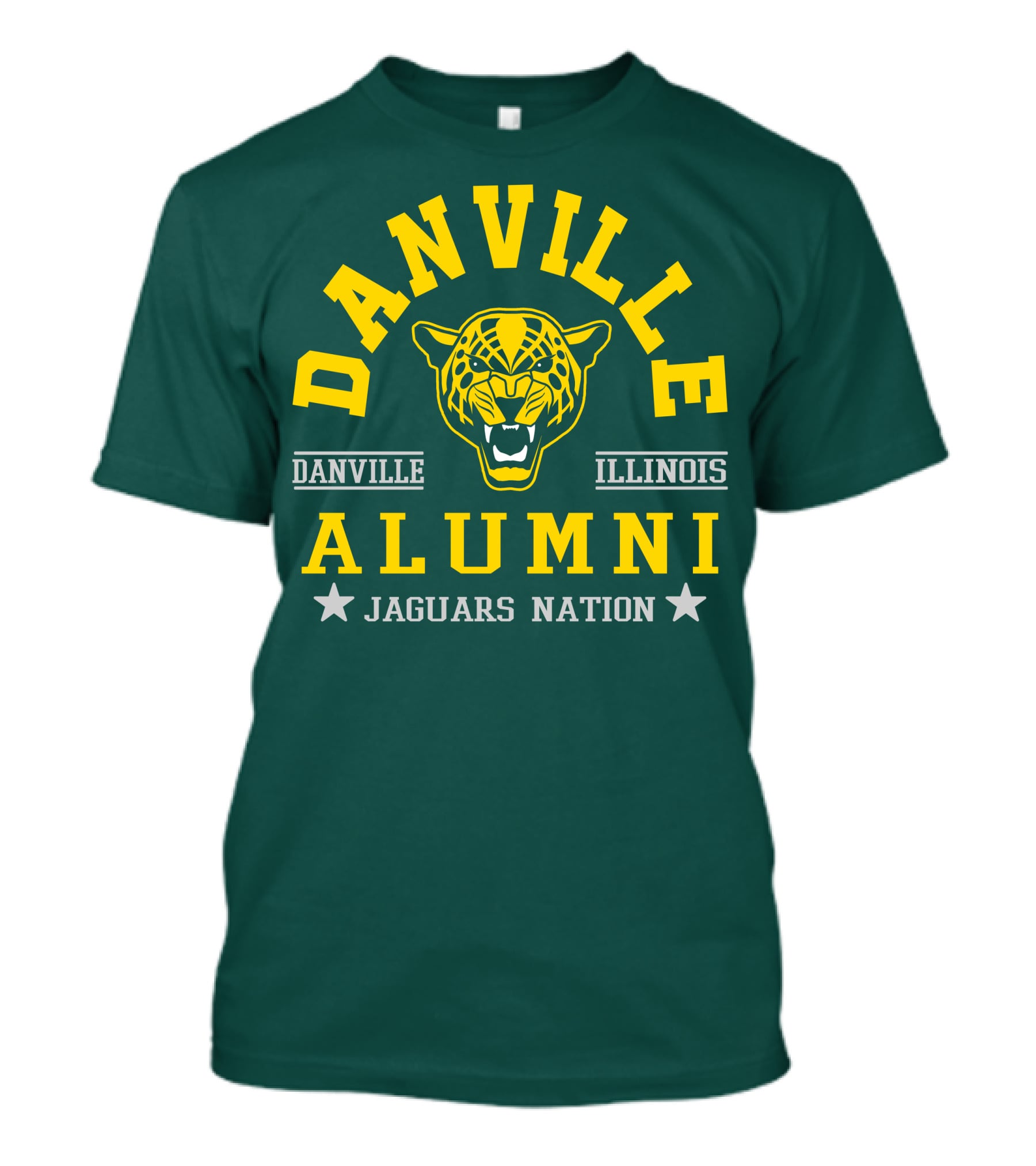 Danville Illinois Alumni Jaguars Nation T-Shirt