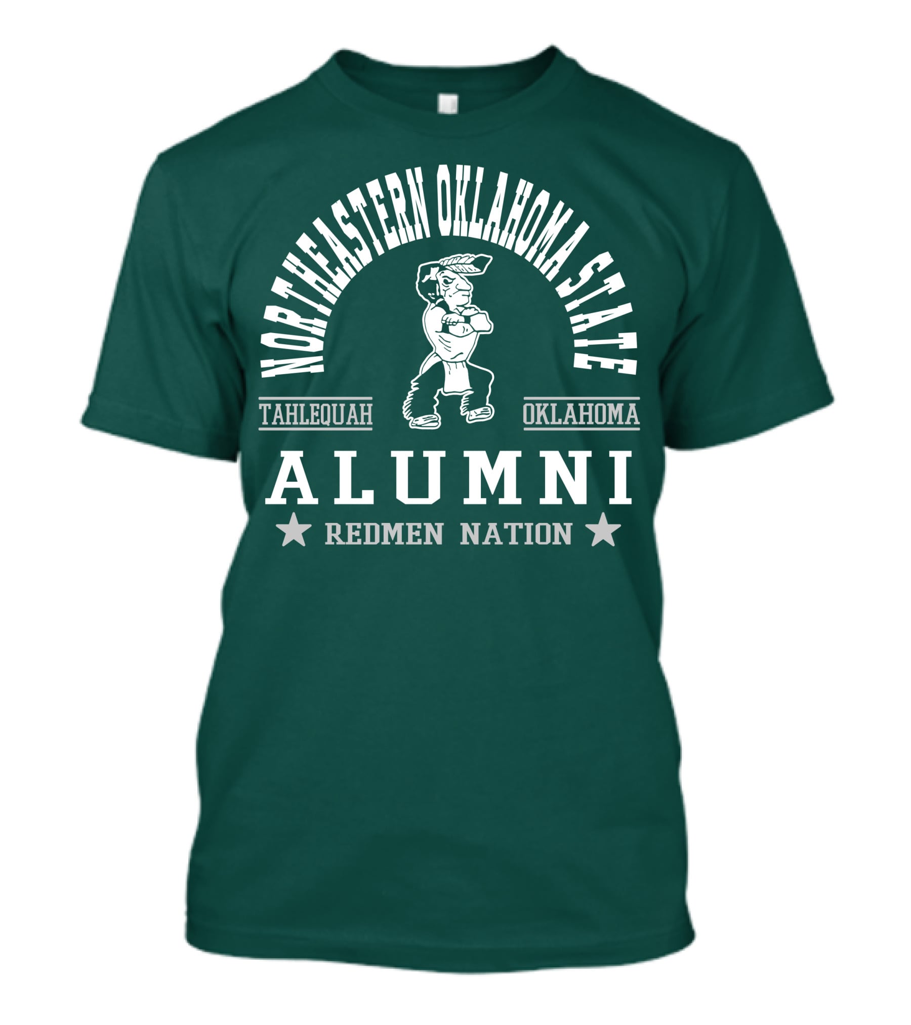 Northeastern Oklahoma State Alumni Tahlequah Oklahoma Redmen Nation T-Shirt