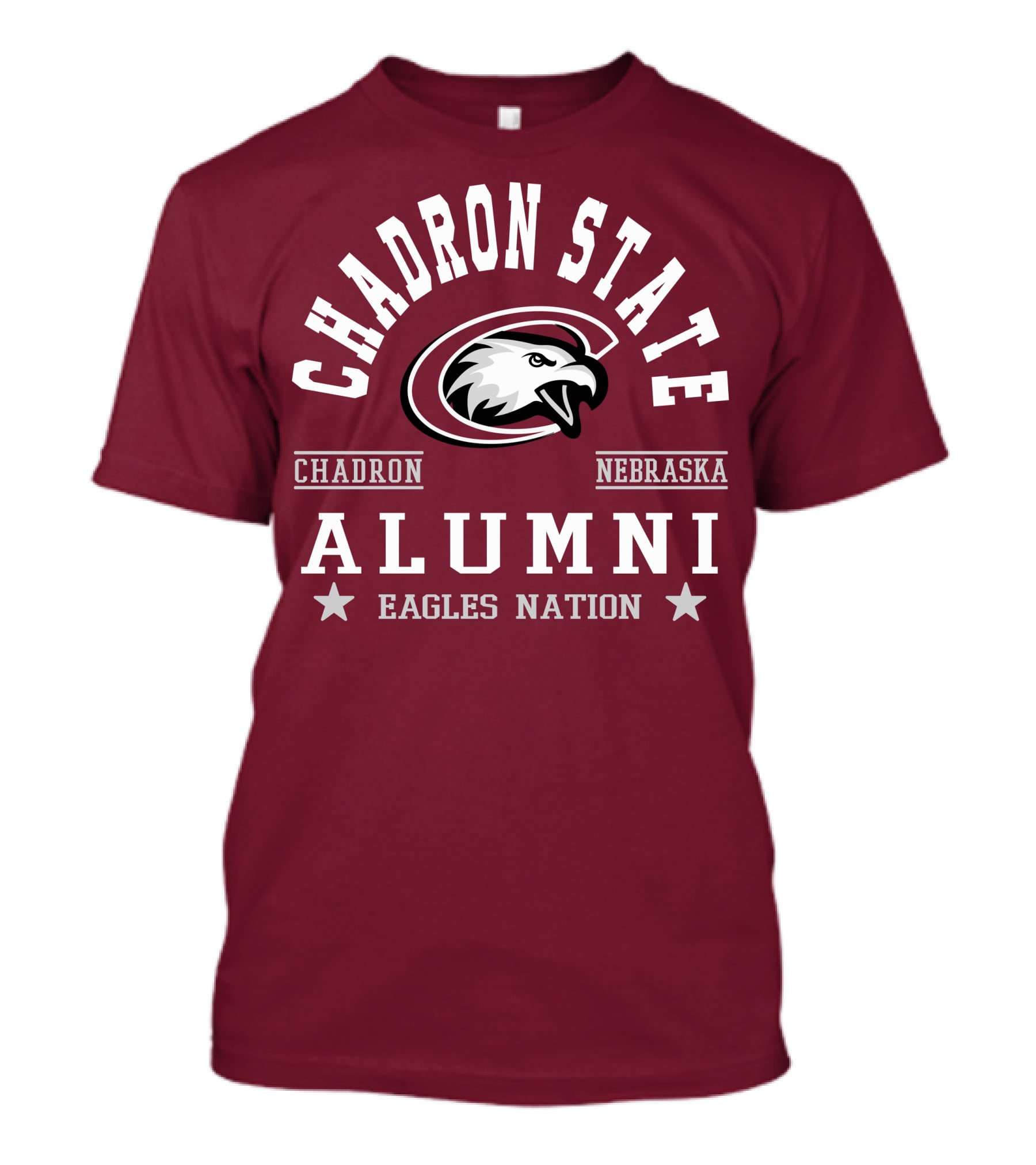 Chadron State Nebraska Alumni Eagles Nation T-Shirt